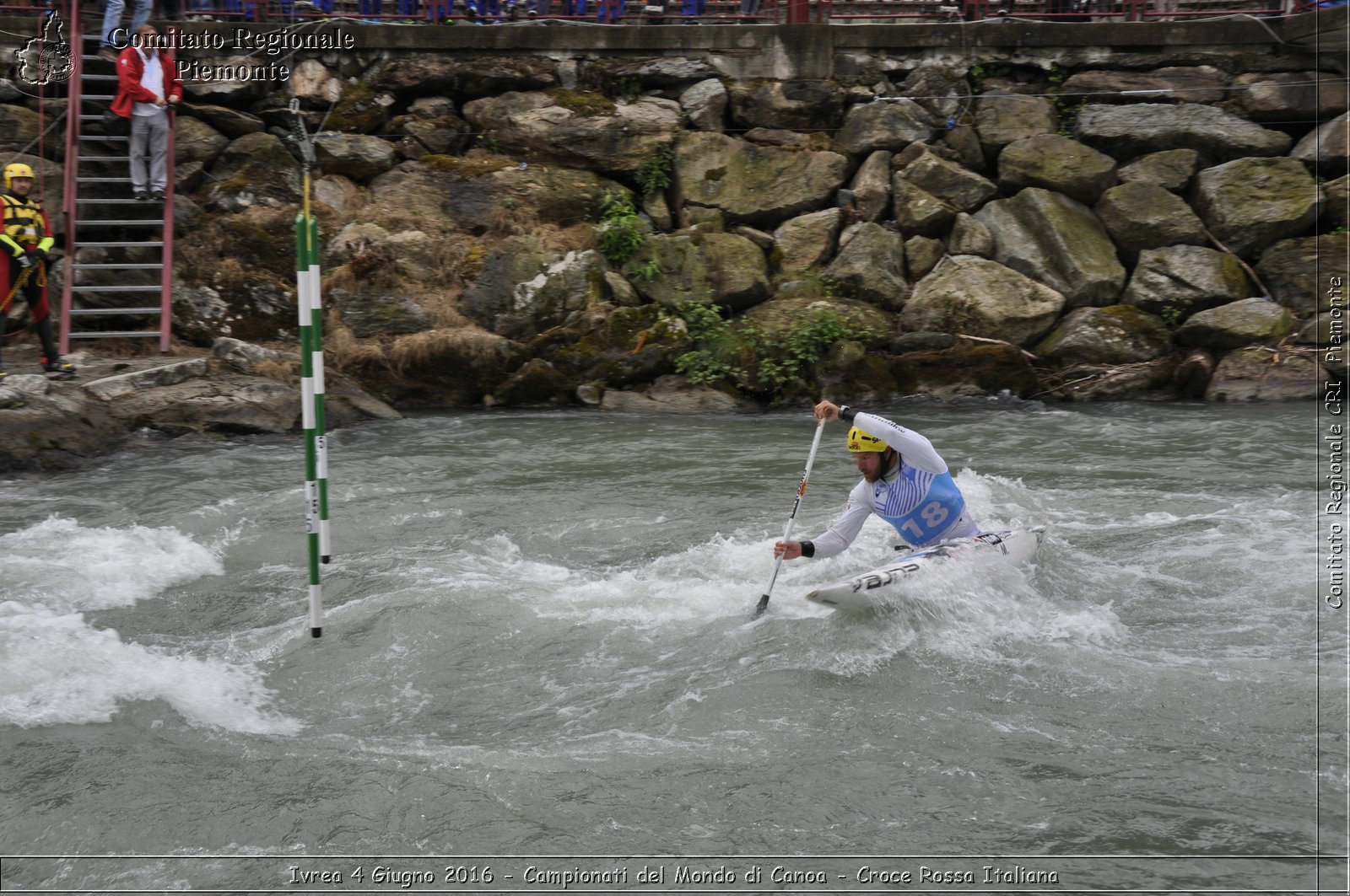 Ivrea 4 Giugno 2016 - Campionati del Mondo di Canoa - Croce Rossa Italiana- Comitato Regionale del Piemonte