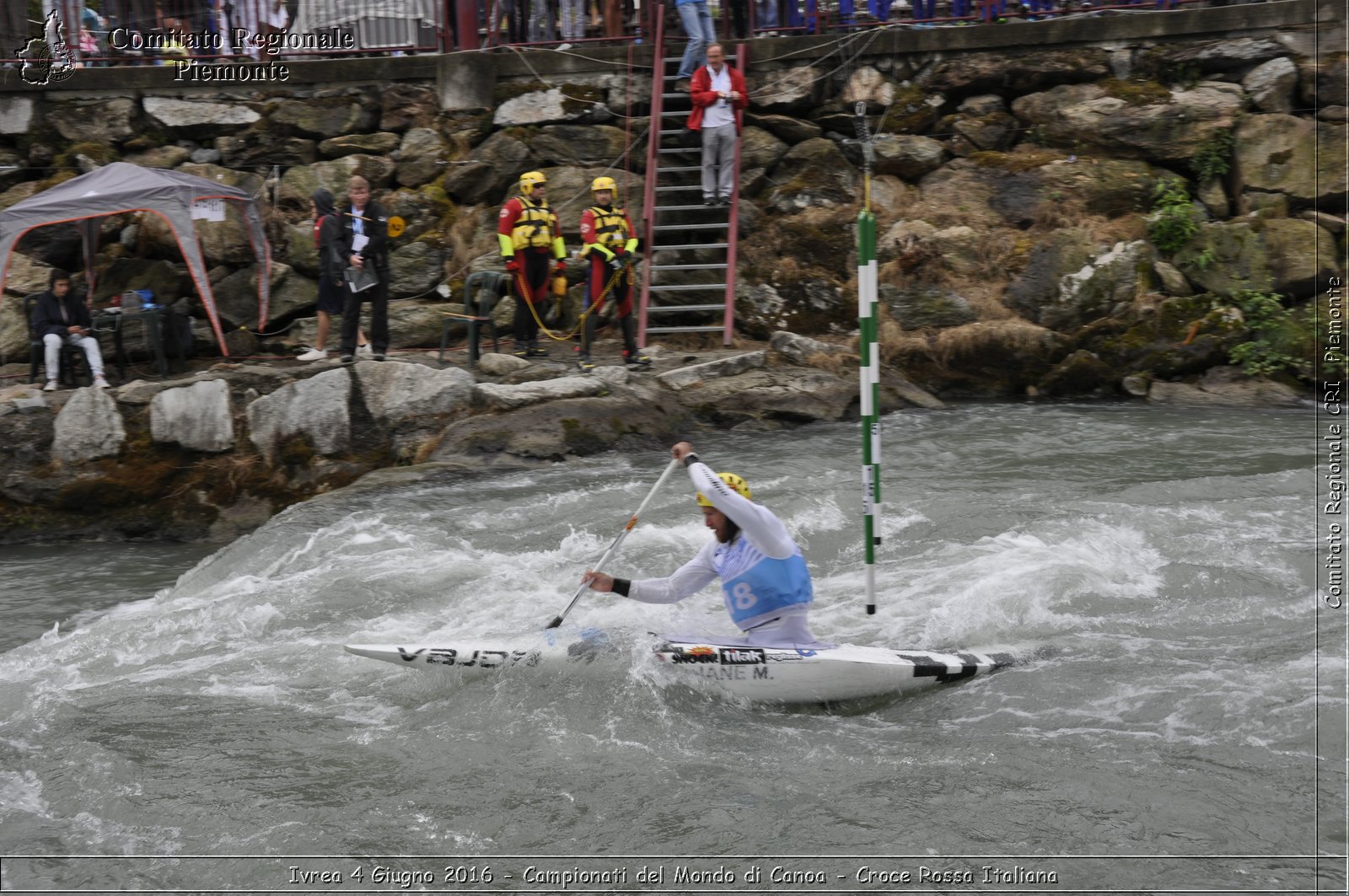 Ivrea 4 Giugno 2016 - Campionati del Mondo di Canoa - Croce Rossa Italiana- Comitato Regionale del Piemonte