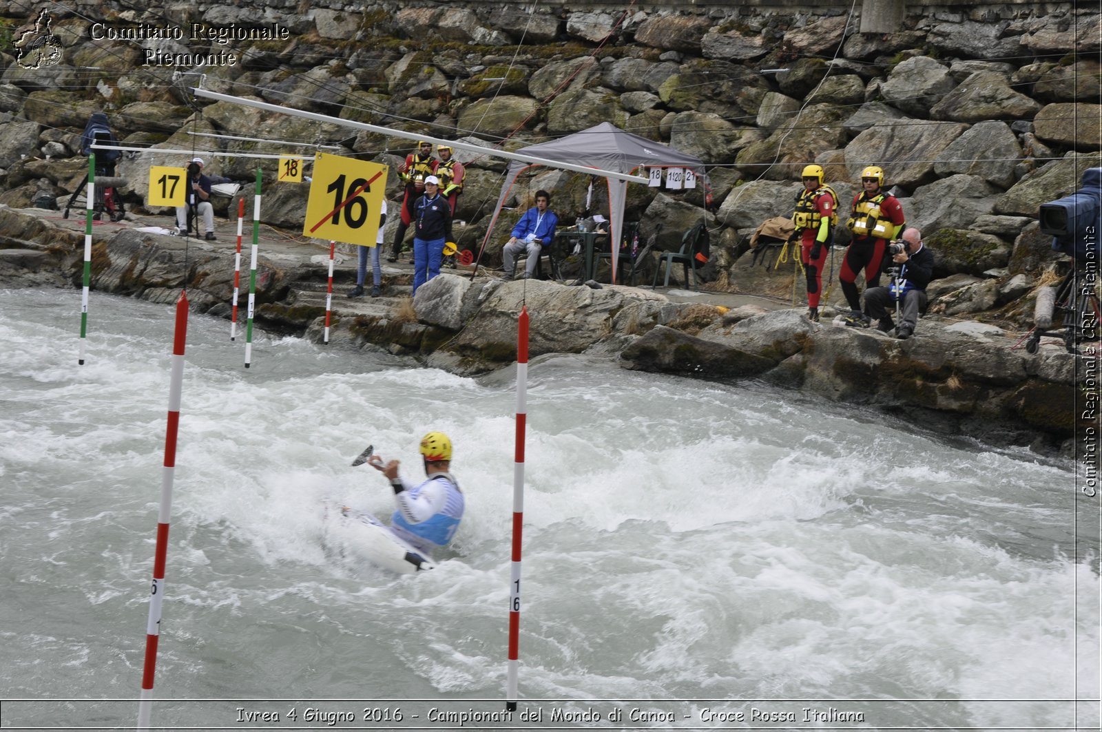 Ivrea 4 Giugno 2016 - Campionati del Mondo di Canoa - Croce Rossa Italiana- Comitato Regionale del Piemonte