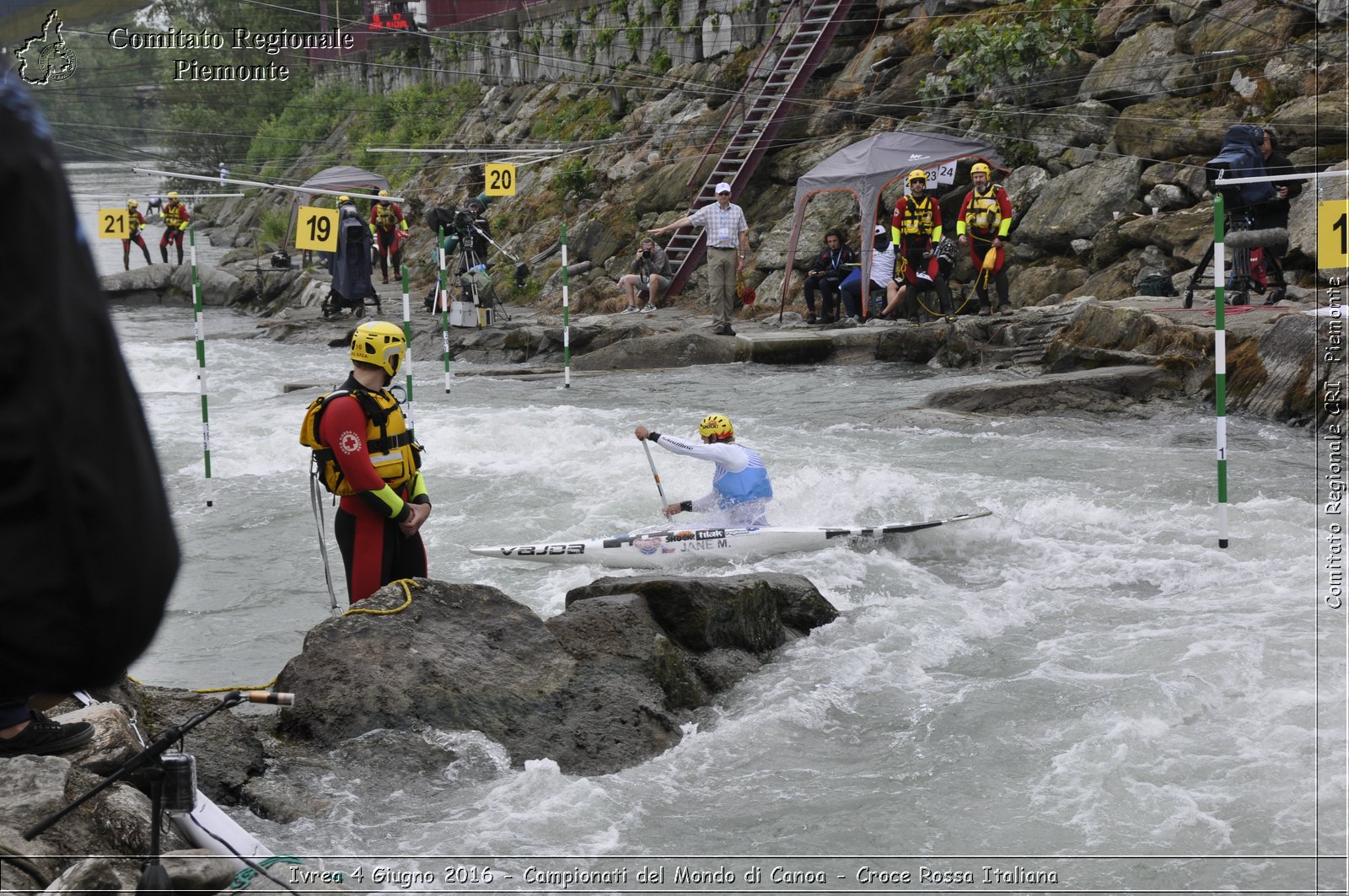 Ivrea 4 Giugno 2016 - Campionati del Mondo di Canoa - Croce Rossa Italiana- Comitato Regionale del Piemonte