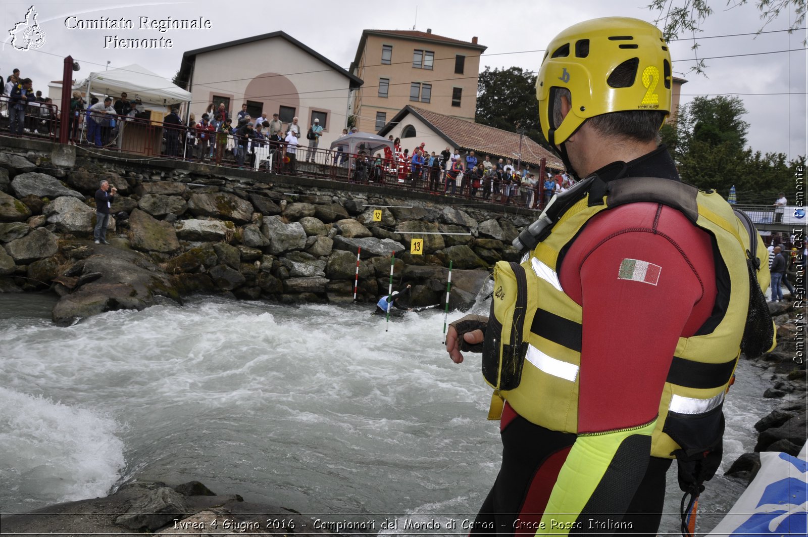 Ivrea 4 Giugno 2016 - Campionati del Mondo di Canoa - Croce Rossa Italiana- Comitato Regionale del Piemonte