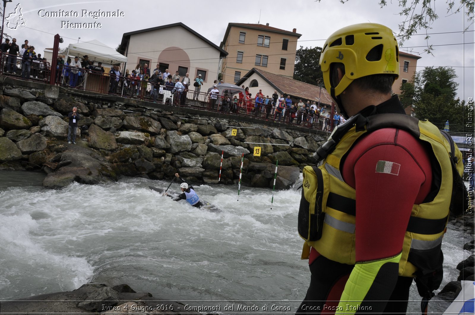 Ivrea 4 Giugno 2016 - Campionati del Mondo di Canoa - Croce Rossa Italiana- Comitato Regionale del Piemonte