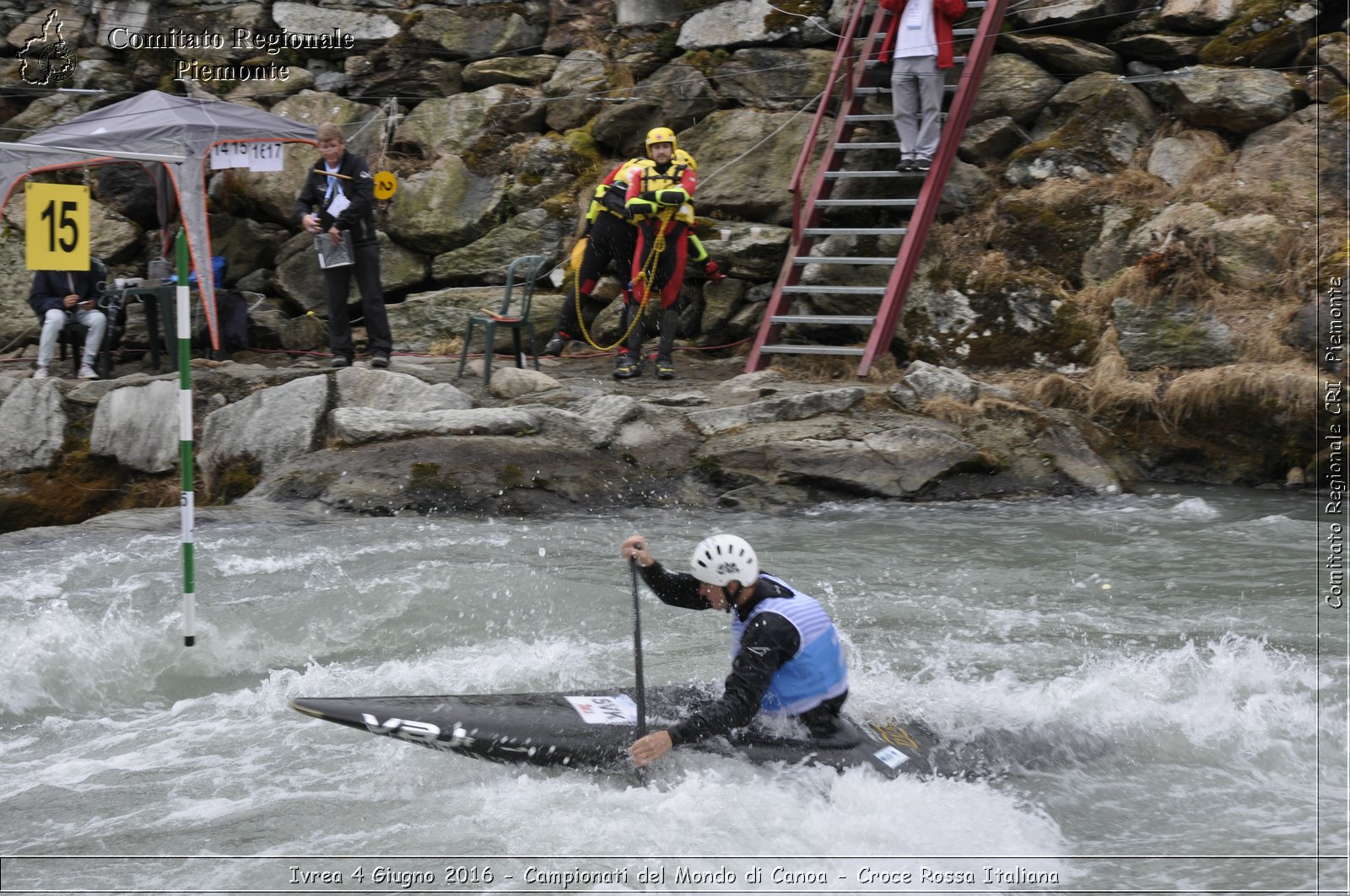 Ivrea 4 Giugno 2016 - Campionati del Mondo di Canoa - Croce Rossa Italiana- Comitato Regionale del Piemonte