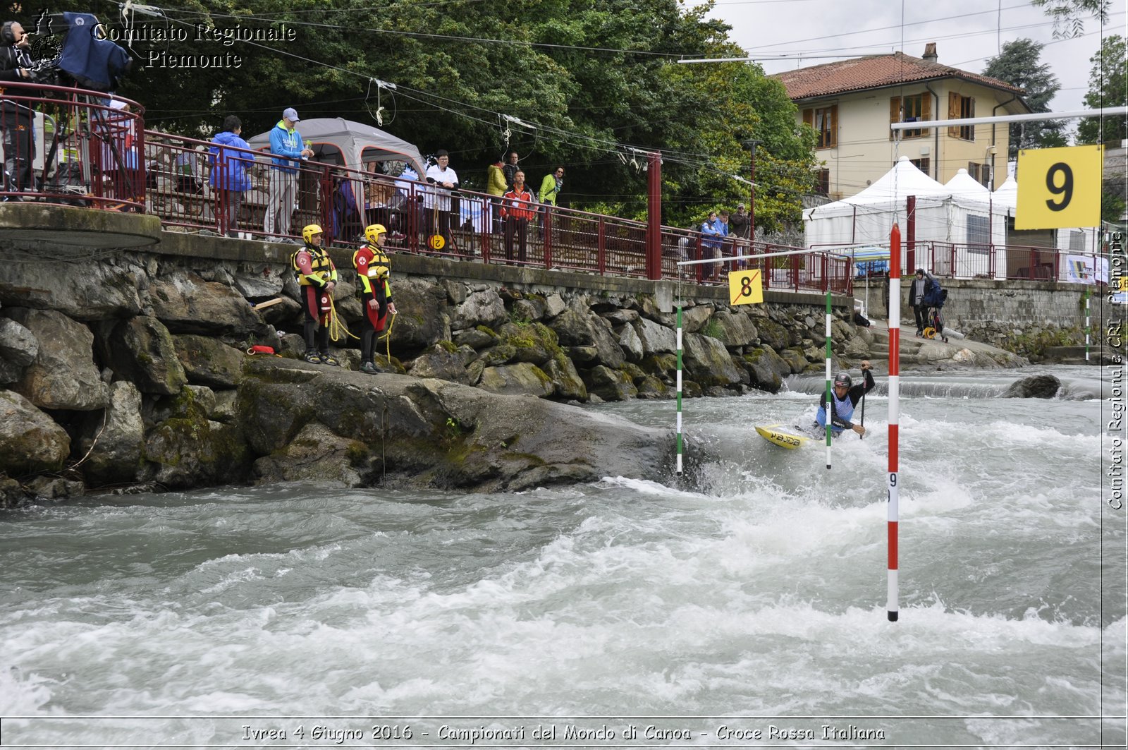 Ivrea 4 Giugno 2016 - Campionati del Mondo di Canoa - Croce Rossa Italiana- Comitato Regionale del Piemonte