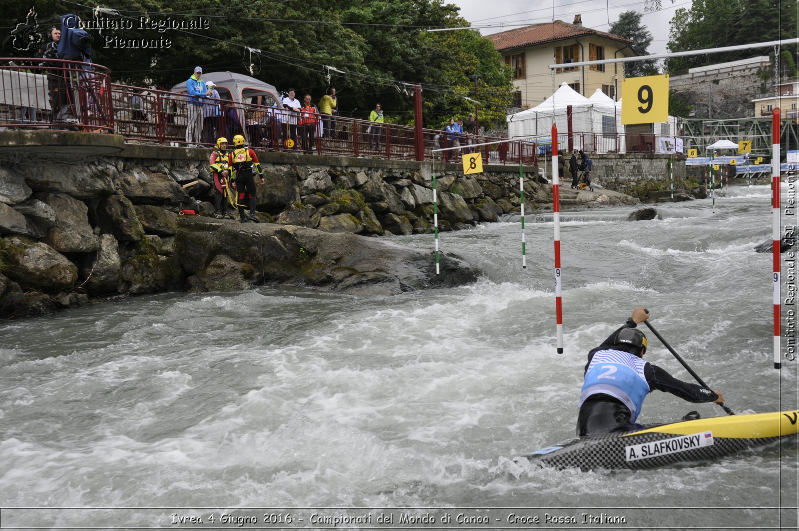 Ivrea 4 Giugno 2016 - Campionati del Mondo di Canoa - Croce Rossa Italiana- Comitato Regionale del Piemonte