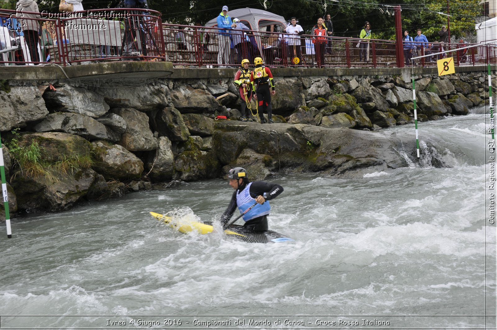 Ivrea 4 Giugno 2016 - Campionati del Mondo di Canoa - Croce Rossa Italiana- Comitato Regionale del Piemonte