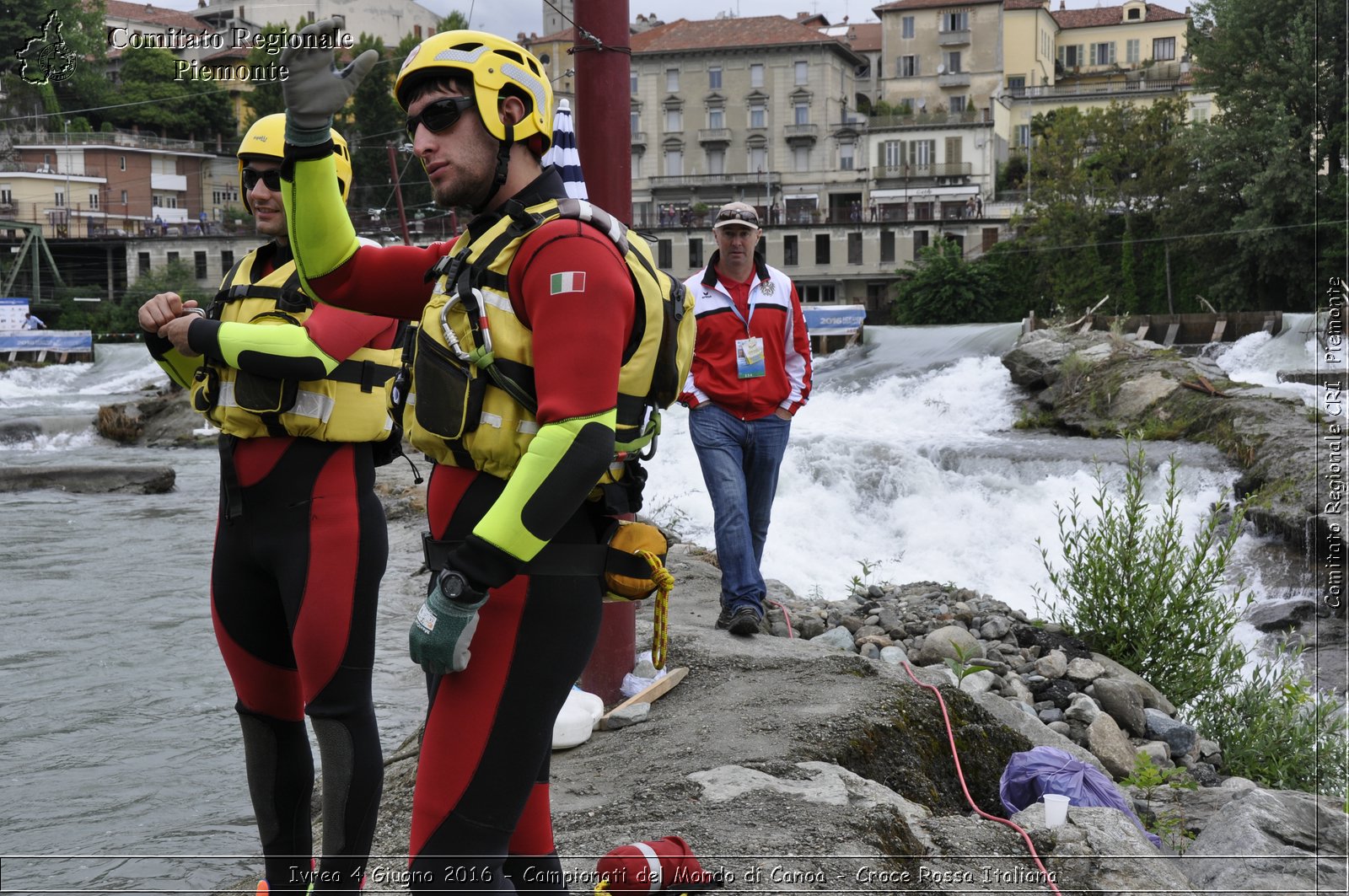 Ivrea 4 Giugno 2016 - Campionati del Mondo di Canoa - Croce Rossa Italiana- Comitato Regionale del Piemonte