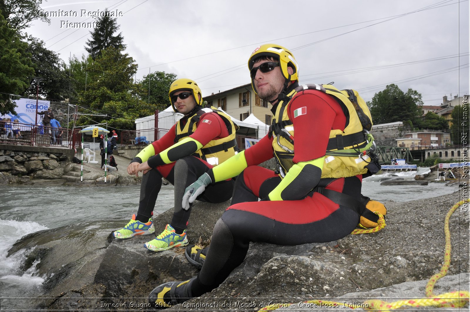 Ivrea 4 Giugno 2016 - Campionati del Mondo di Canoa - Croce Rossa Italiana- Comitato Regionale del Piemonte