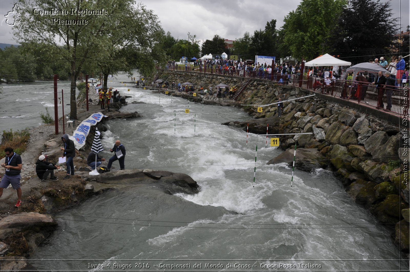 Ivrea 4 Giugno 2016 - Campionati del Mondo di Canoa - Croce Rossa Italiana- Comitato Regionale del Piemonte