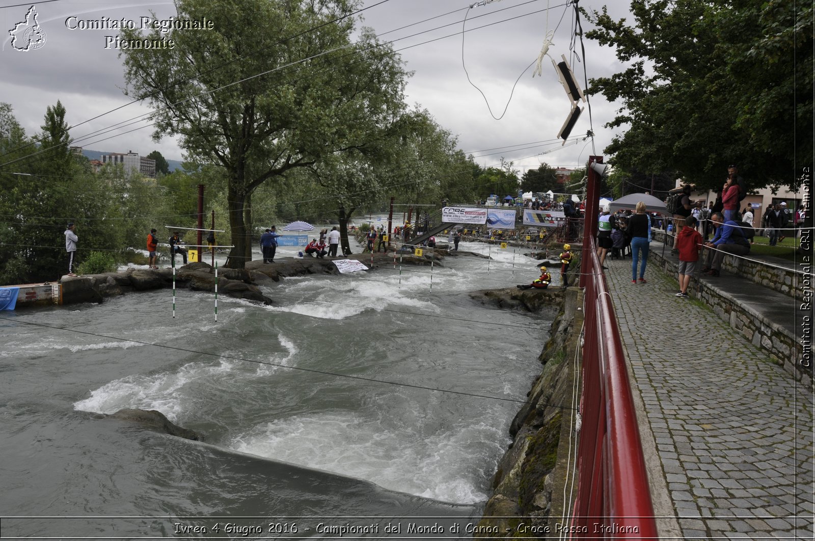 Ivrea 4 Giugno 2016 - Campionati del Mondo di Canoa - Croce Rossa Italiana- Comitato Regionale del Piemonte