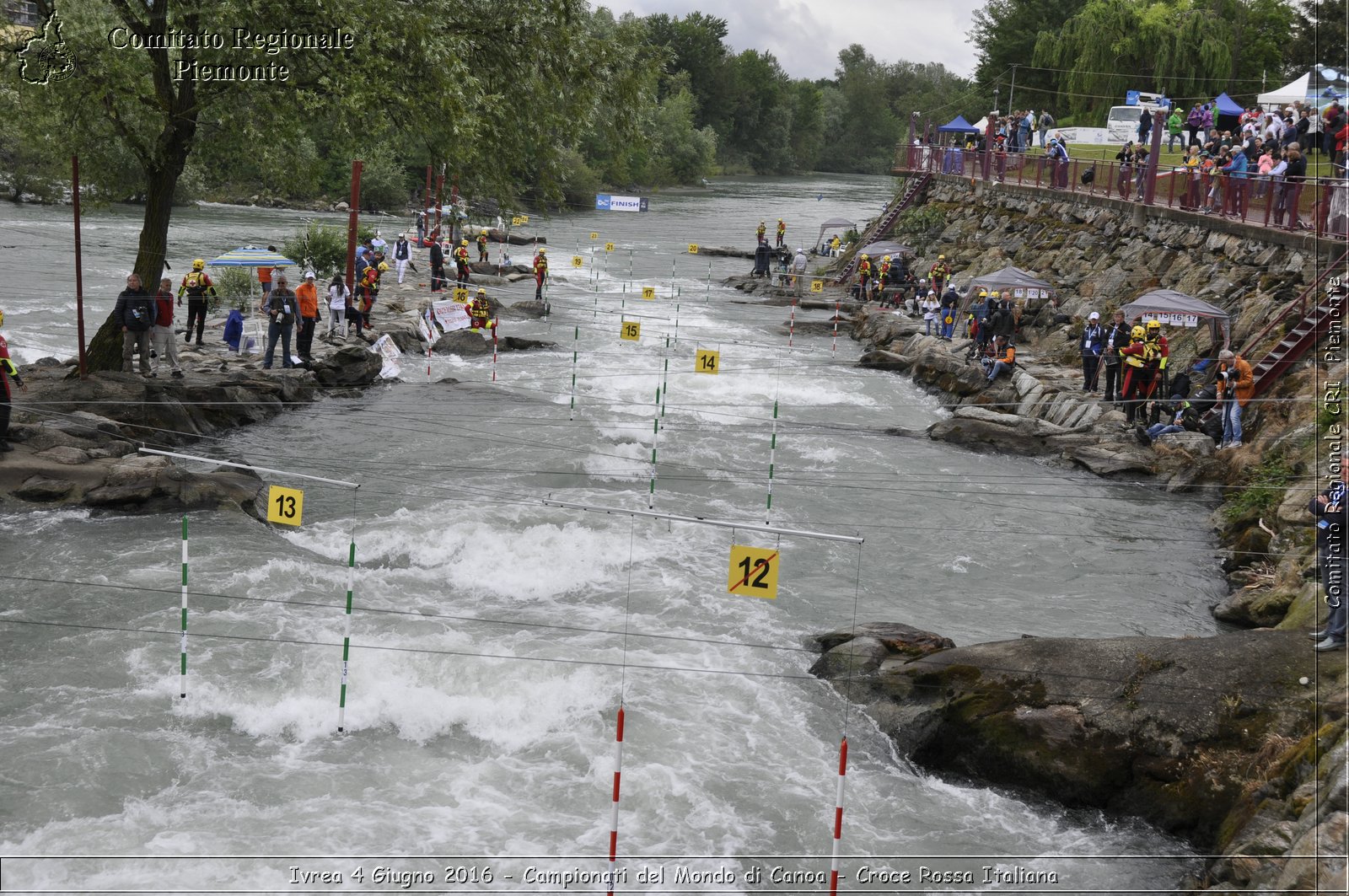 Ivrea 4 Giugno 2016 - Campionati del Mondo di Canoa - Croce Rossa Italiana- Comitato Regionale del Piemonte