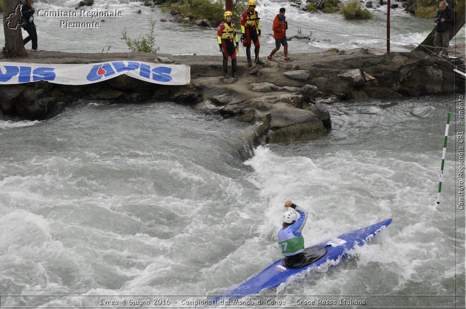 Ivrea 4 Giugno 2016 - Campionati del Mondo di Canoa - Croce Rossa Italiana- Comitato Regionale del Piemonte