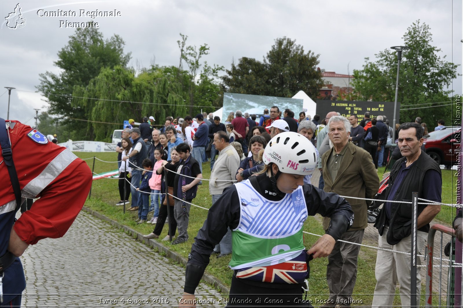 Ivrea 4 Giugno 2016 - Campionati del Mondo di Canoa - Croce Rossa Italiana- Comitato Regionale del Piemonte