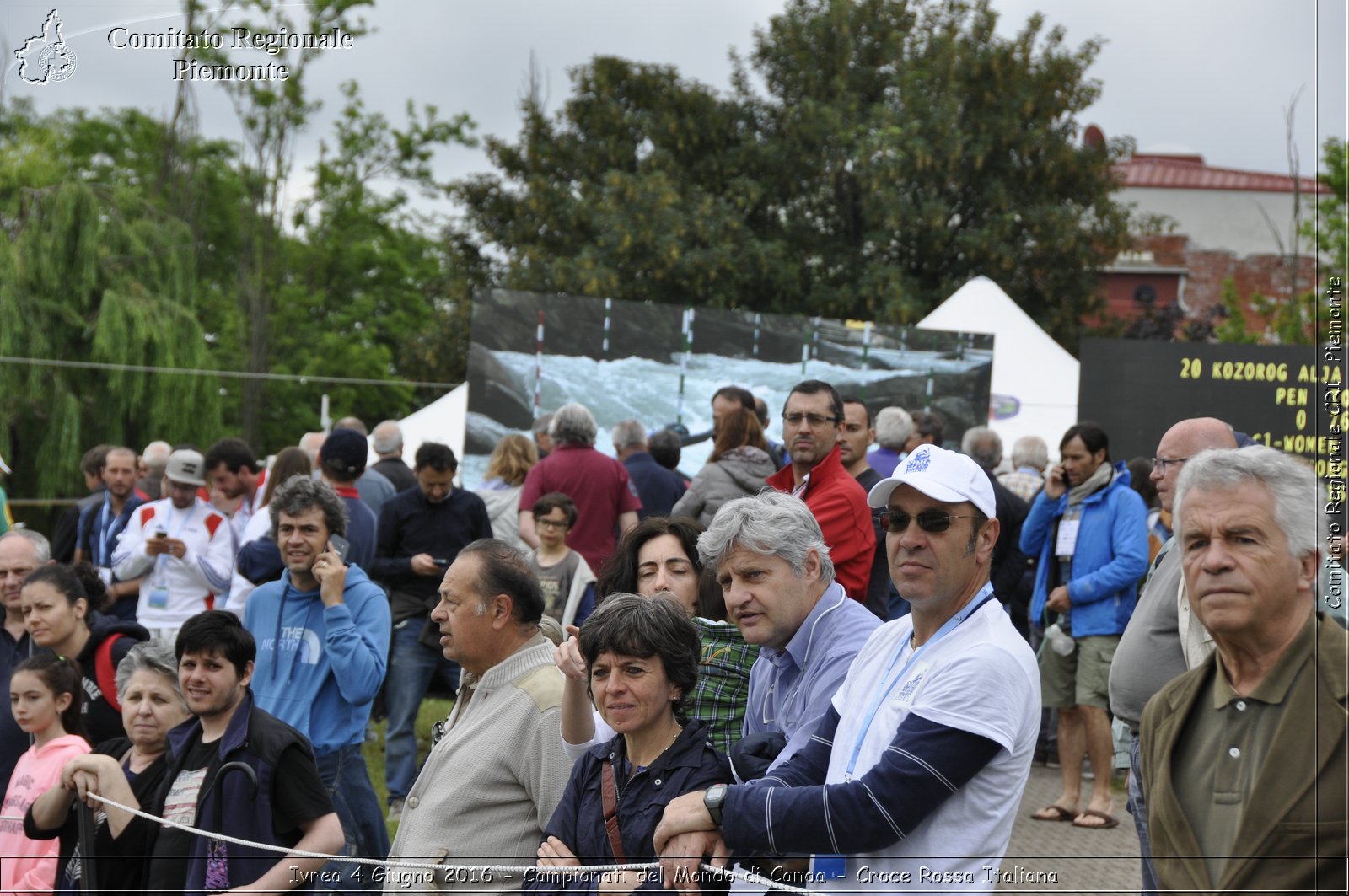 Ivrea 4 Giugno 2016 - Campionati del Mondo di Canoa - Croce Rossa Italiana- Comitato Regionale del Piemonte