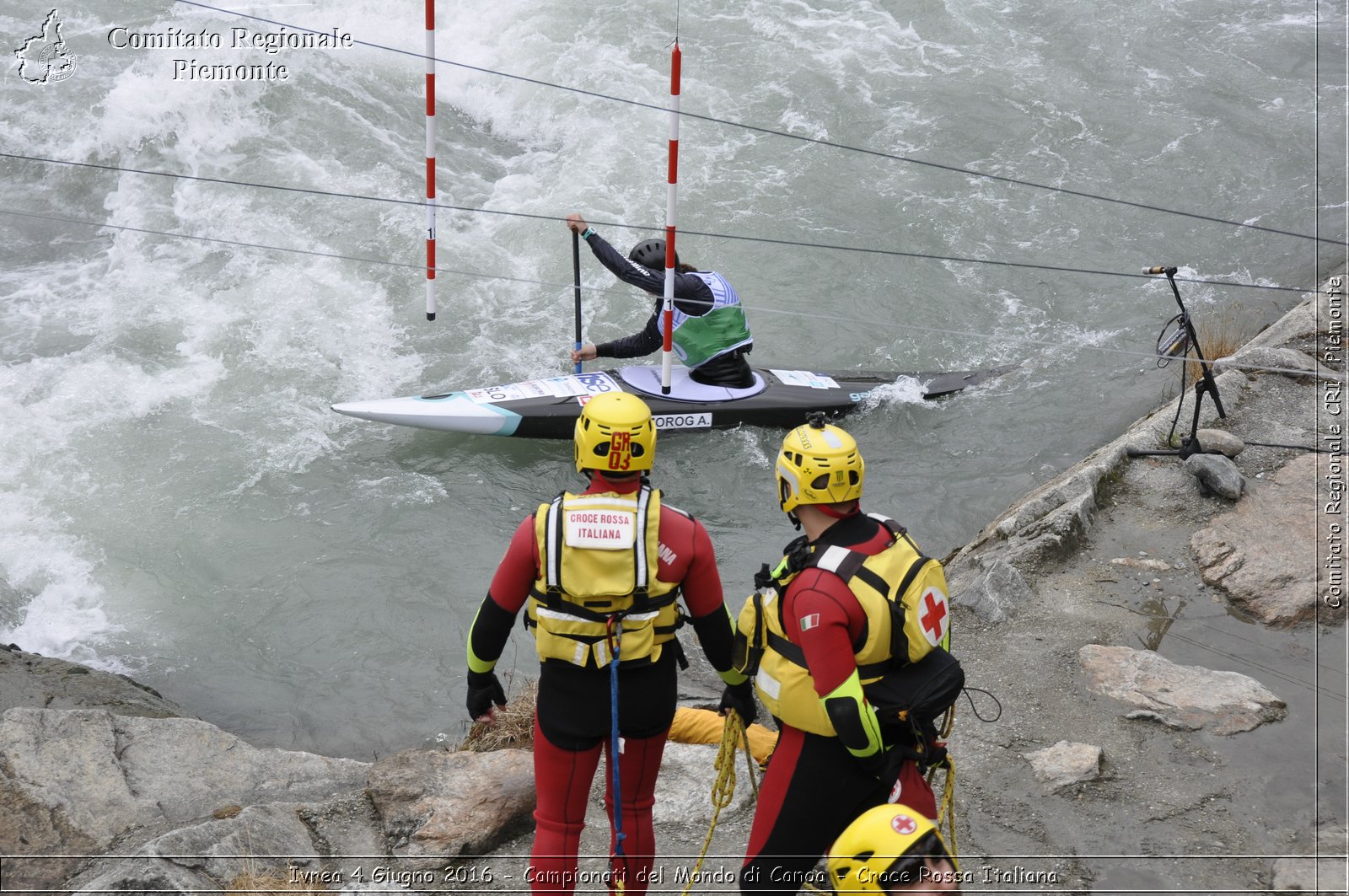 Ivrea 4 Giugno 2016 - Campionati del Mondo di Canoa - Croce Rossa Italiana- Comitato Regionale del Piemonte