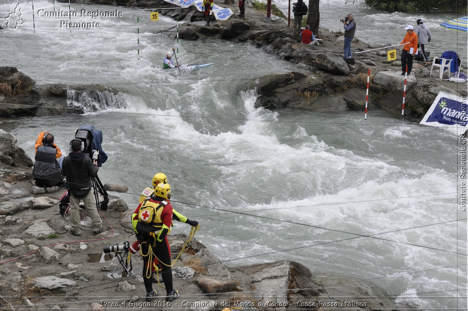 Ivrea 4 Giugno 2016 - Campionati del Mondo di Canoa - Croce Rossa Italiana- Comitato Regionale del Piemonte