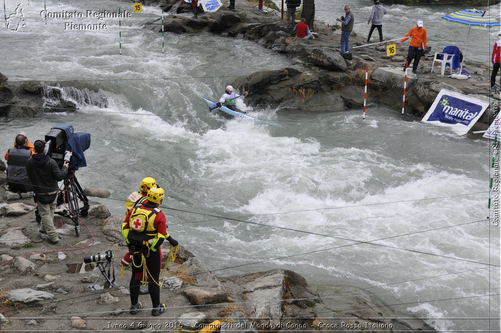 Ivrea 4 Giugno 2016 - Campionati del Mondo di Canoa - Croce Rossa Italiana- Comitato Regionale del Piemonte