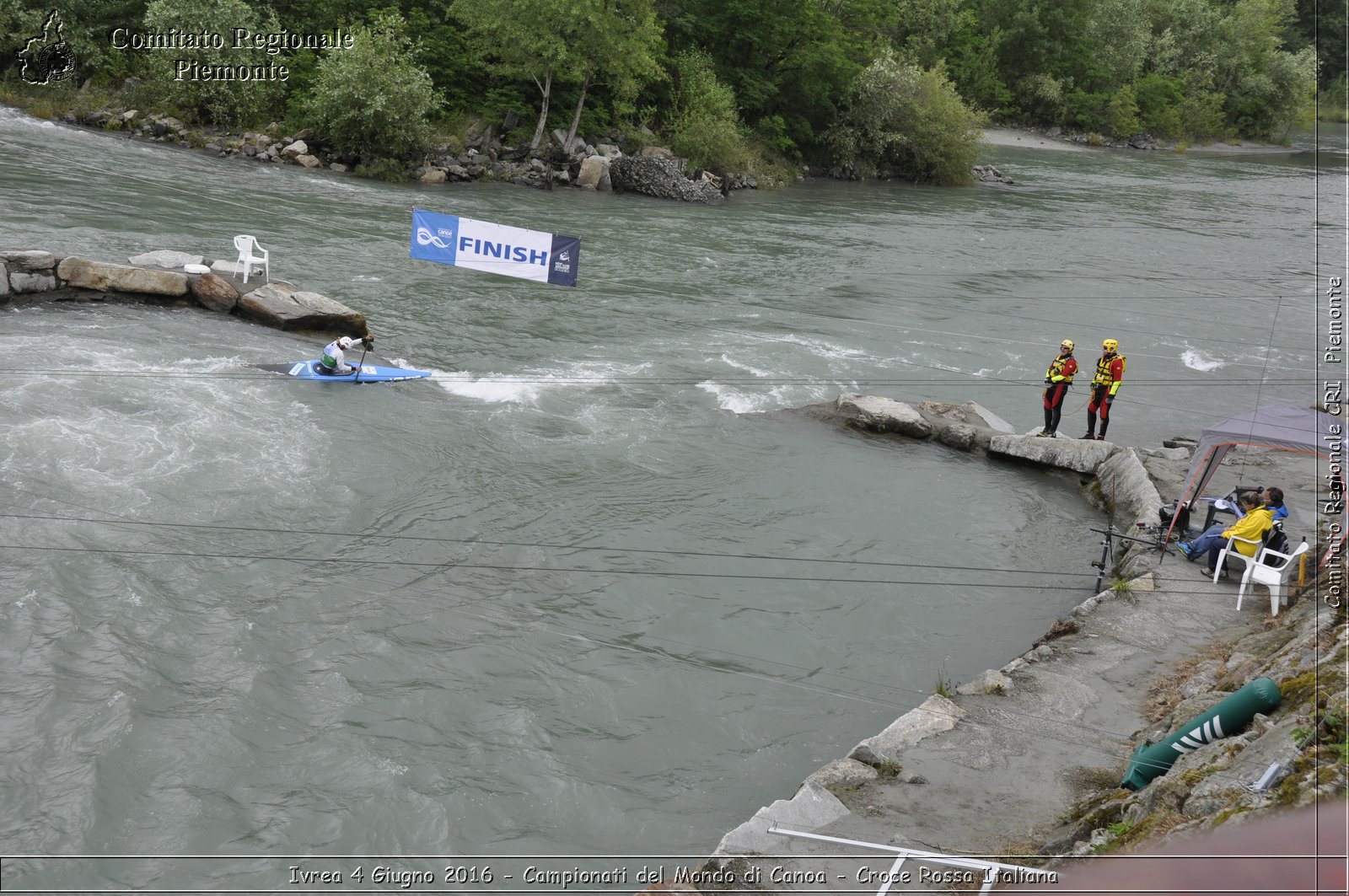 Ivrea 4 Giugno 2016 - Campionati del Mondo di Canoa - Croce Rossa Italiana- Comitato Regionale del Piemonte