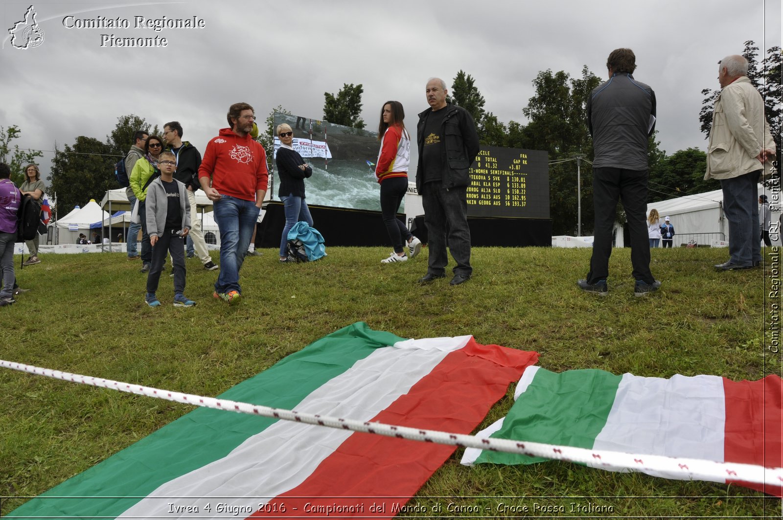 Ivrea 4 Giugno 2016 - Campionati del Mondo di Canoa - Croce Rossa Italiana- Comitato Regionale del Piemonte