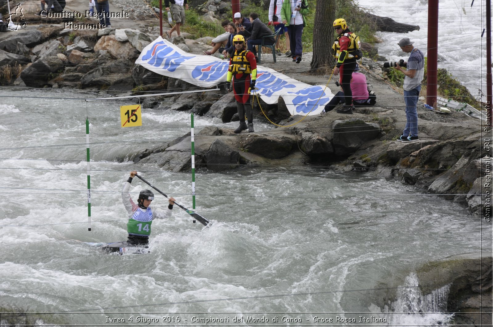 Ivrea 4 Giugno 2016 - Campionati del Mondo di Canoa - Croce Rossa Italiana- Comitato Regionale del Piemonte