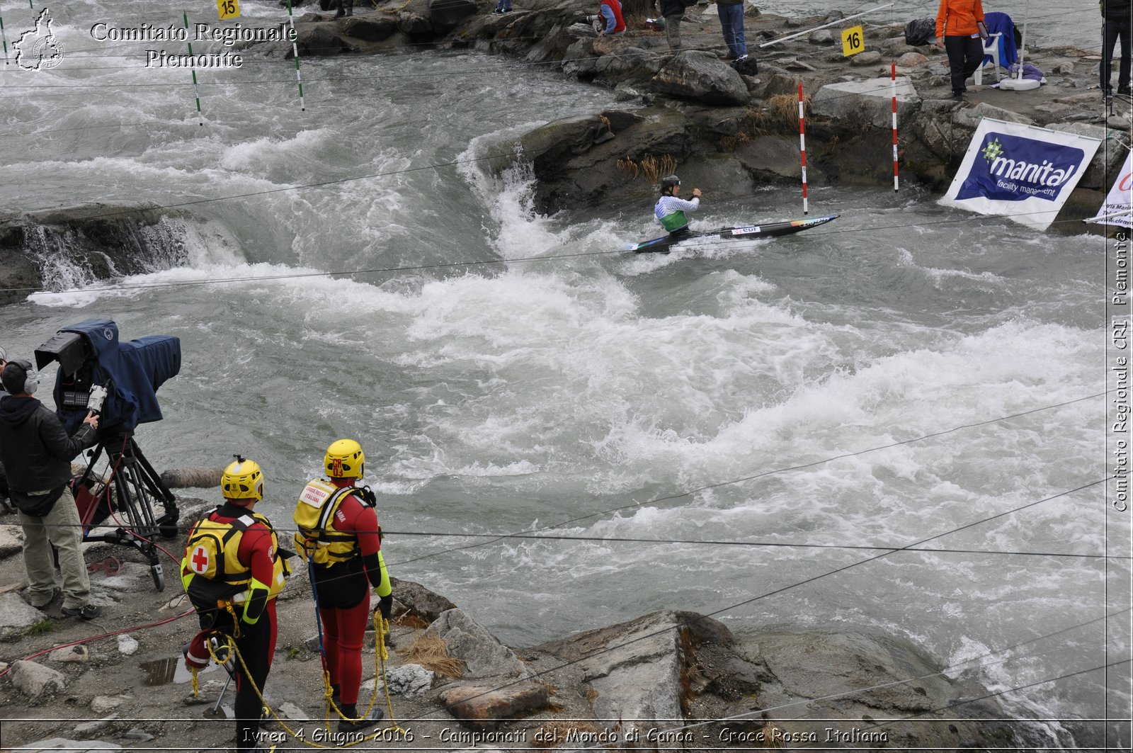 Ivrea 4 Giugno 2016 - Campionati del Mondo di Canoa - Croce Rossa Italiana- Comitato Regionale del Piemonte