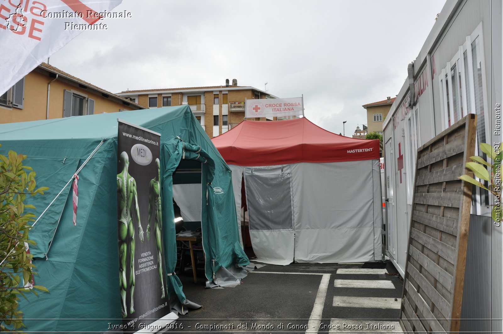 Ivrea 4 Giugno 2016 - Campionati del Mondo di Canoa - Croce Rossa Italiana- Comitato Regionale del Piemonte