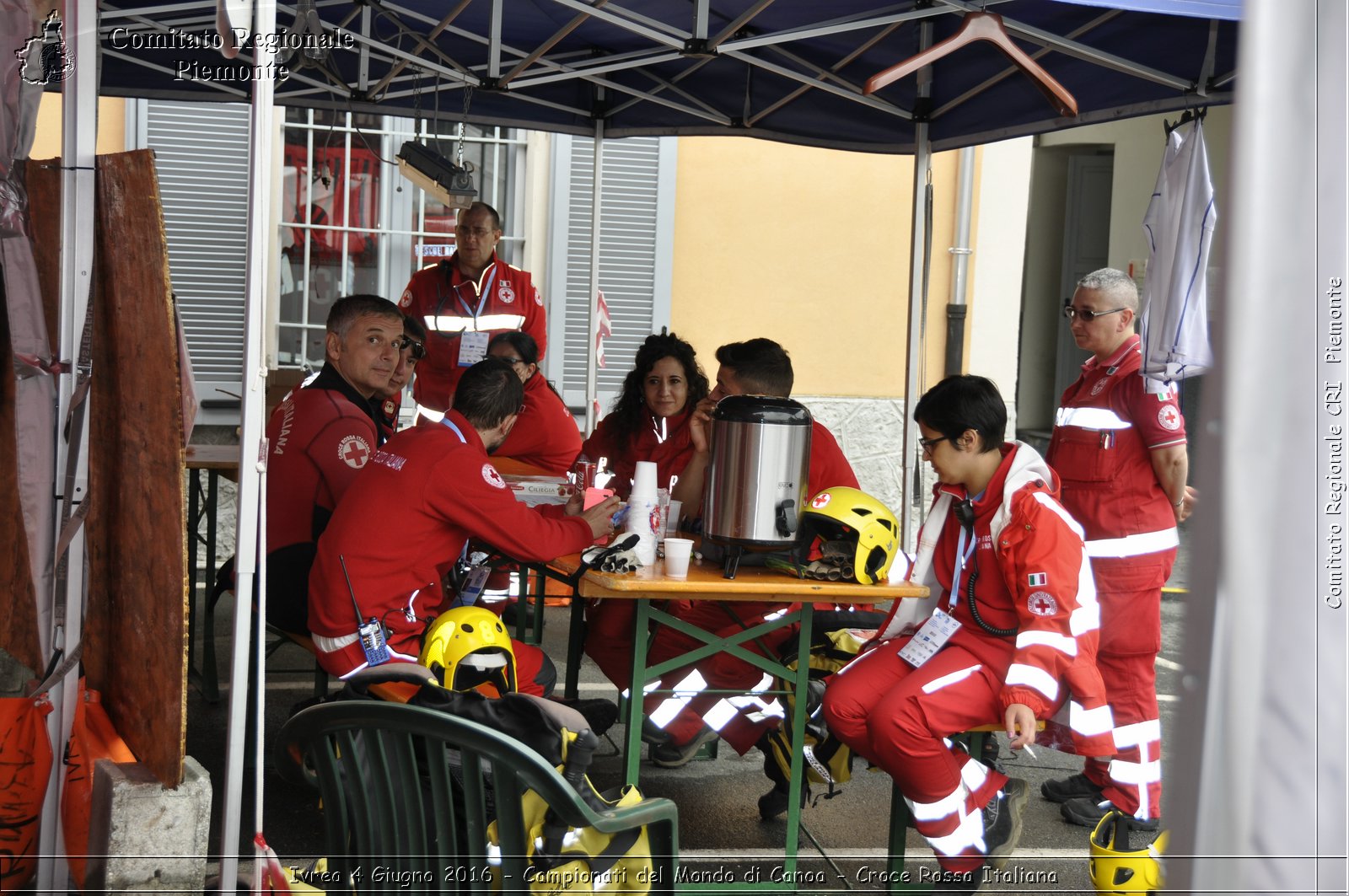 Ivrea 4 Giugno 2016 - Campionati del Mondo di Canoa - Croce Rossa Italiana- Comitato Regionale del Piemonte