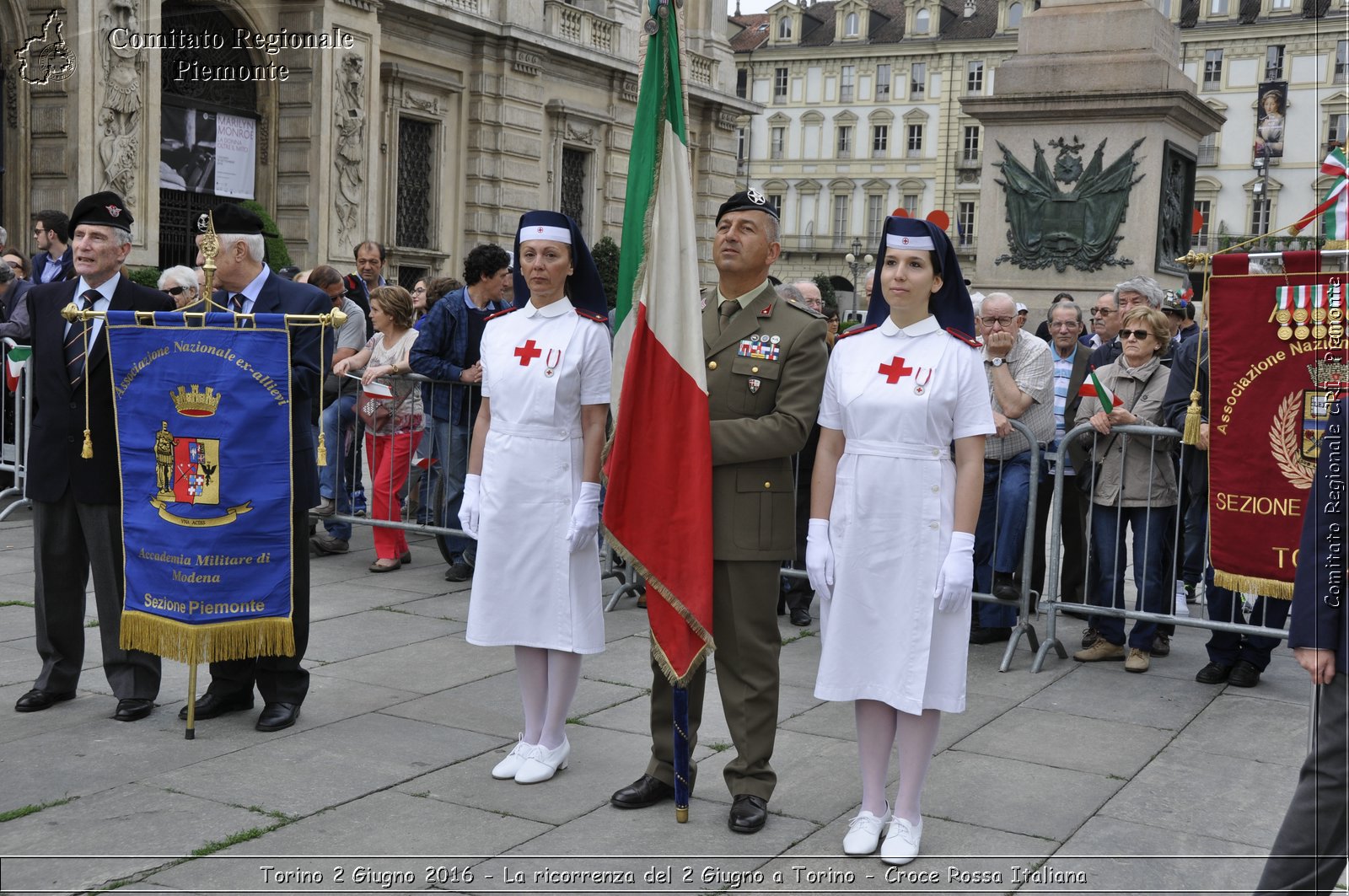 Torino 2 Giugno 2016 - La ricorrenza del 2 Giugno a Torino - Croce Rossa Italiana- Comitato Regionale del Piemonte