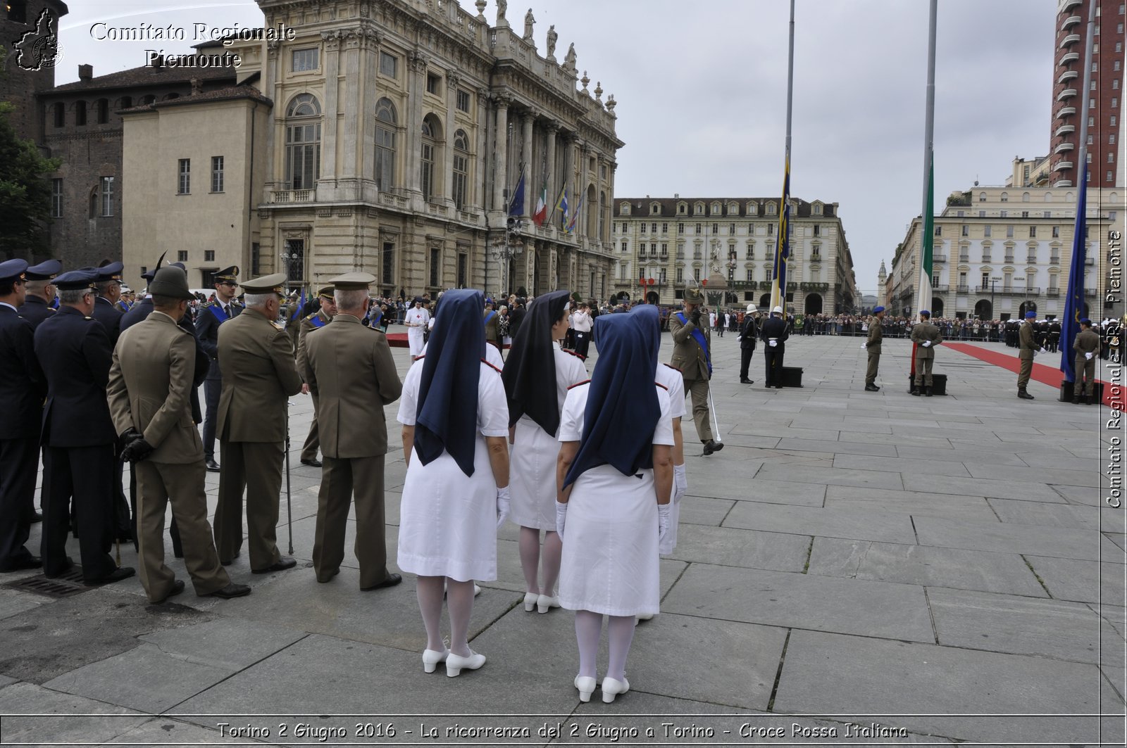 Torino 2 Giugno 2016 - La ricorrenza del 2 Giugno a Torino - Croce Rossa Italiana- Comitato Regionale del Piemonte