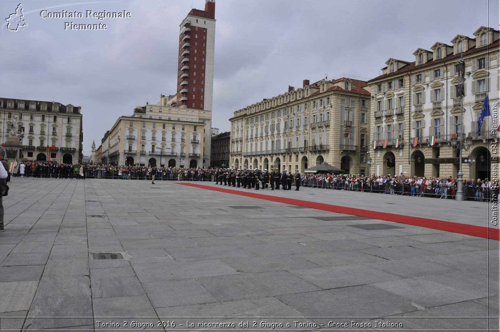 Torino 2 Giugno 2016 - La ricorrenza del 2 Giugno a Torino - Croce Rossa Italiana- Comitato Regionale del Piemonte