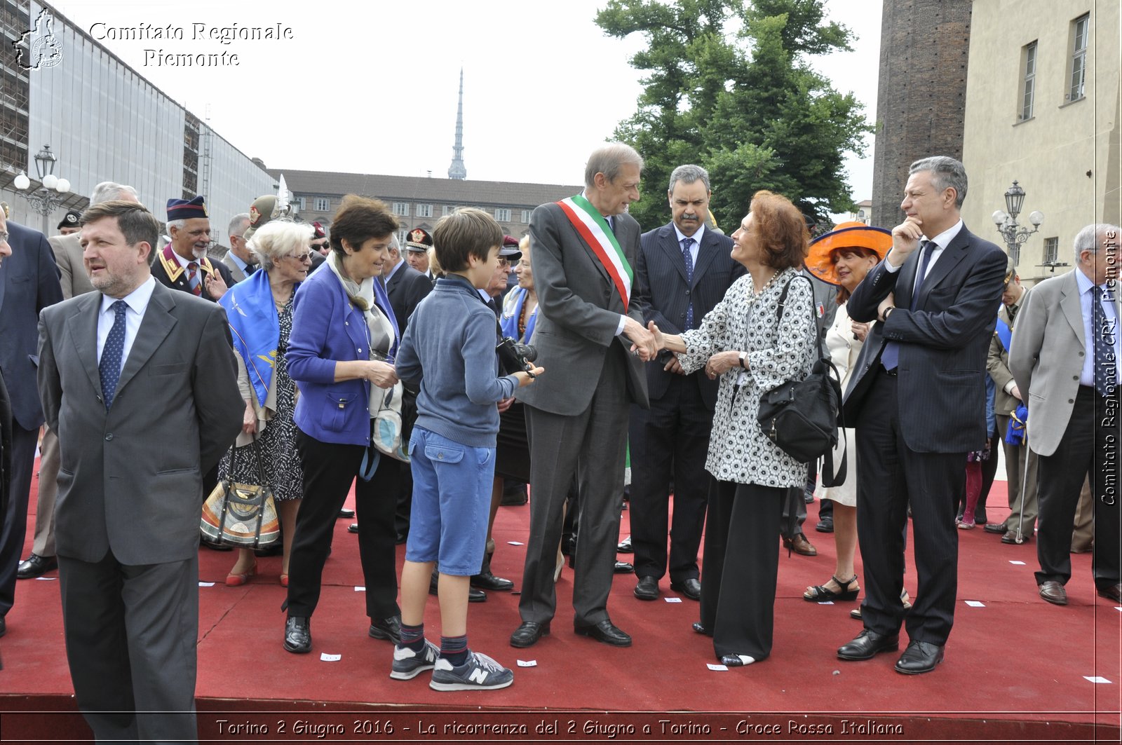 Torino 2 Giugno 2016 - La ricorrenza del 2 Giugno a Torino - Croce Rossa Italiana- Comitato Regionale del Piemonte