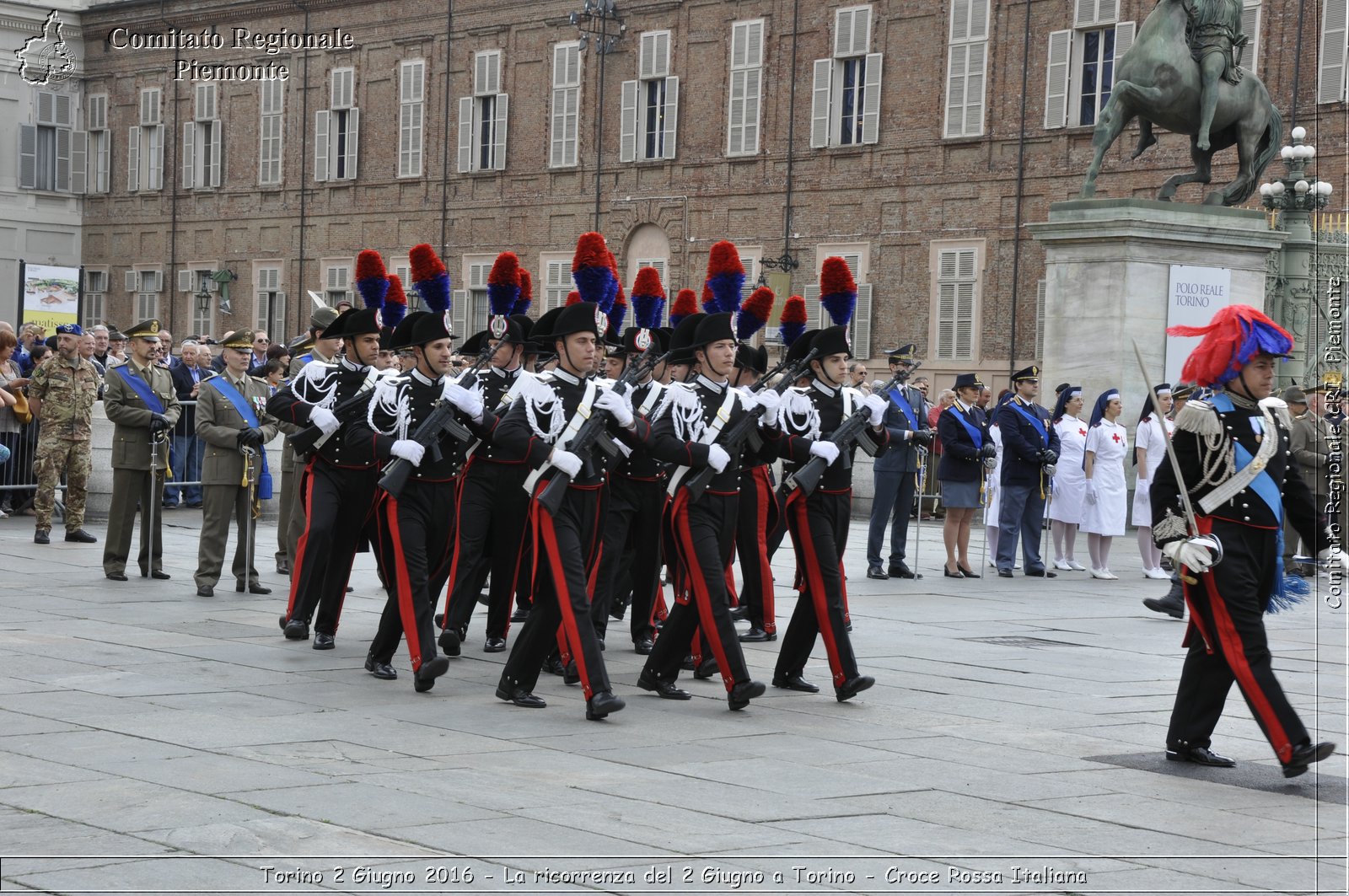 Torino 2 Giugno 2016 - La ricorrenza del 2 Giugno a Torino - Croce Rossa Italiana- Comitato Regionale del Piemonte