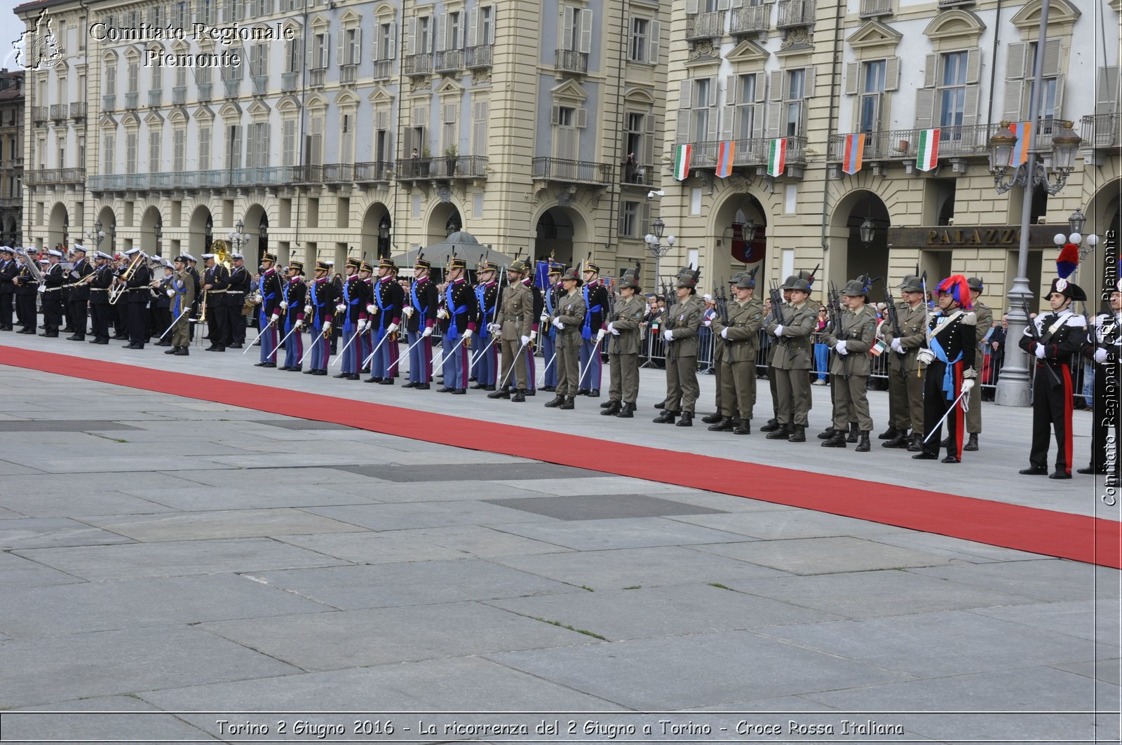 Torino 2 Giugno 2016 - La ricorrenza del 2 Giugno a Torino - Croce Rossa Italiana- Comitato Regionale del Piemonte