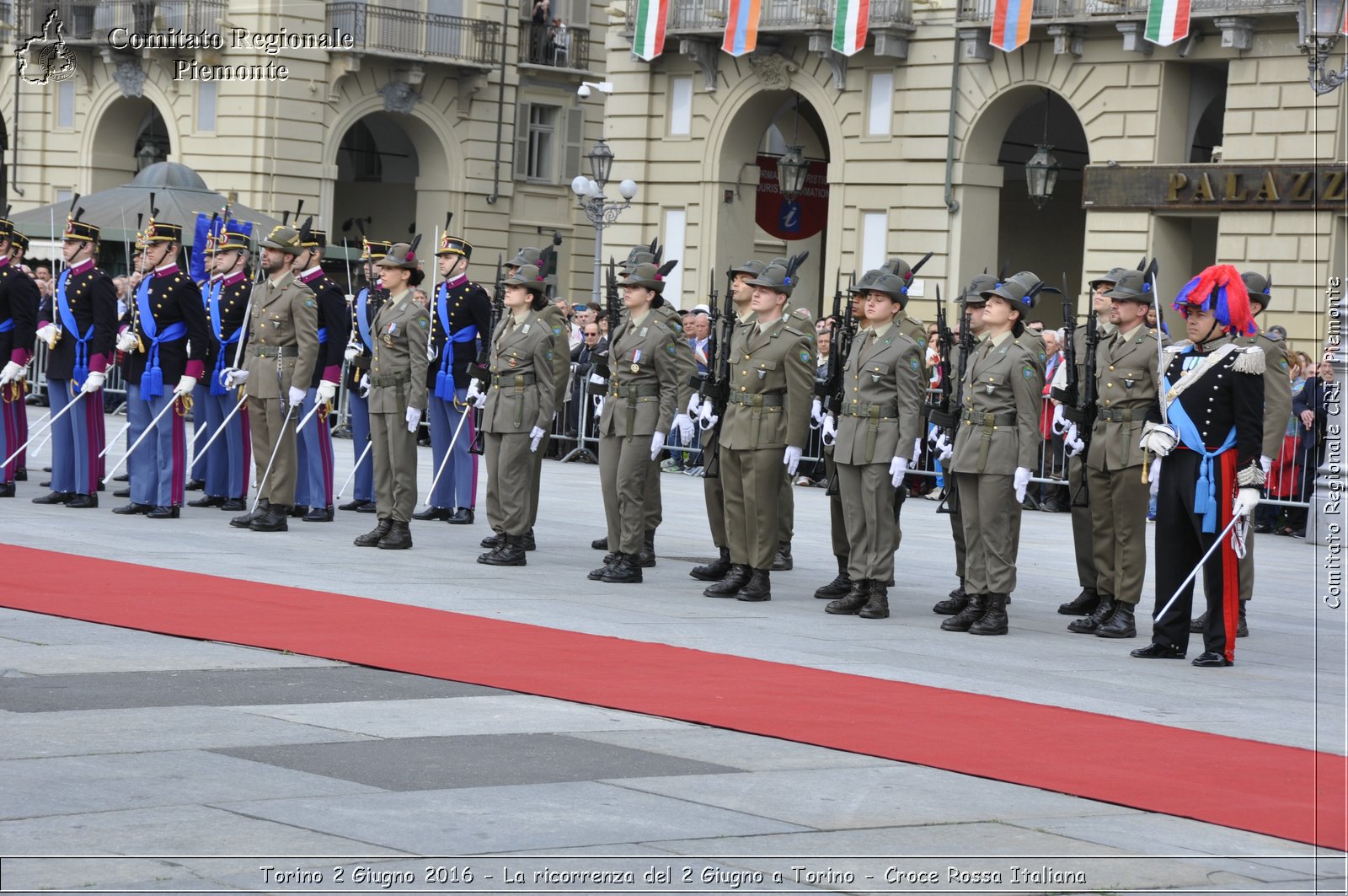 Torino 2 Giugno 2016 - La ricorrenza del 2 Giugno a Torino - Croce Rossa Italiana- Comitato Regionale del Piemonte