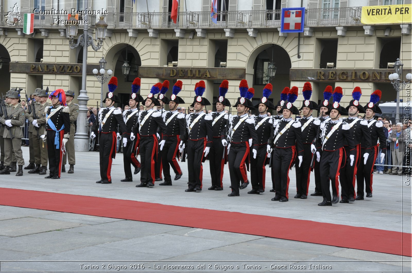 Torino 2 Giugno 2016 - La ricorrenza del 2 Giugno a Torino - Croce Rossa Italiana- Comitato Regionale del Piemonte