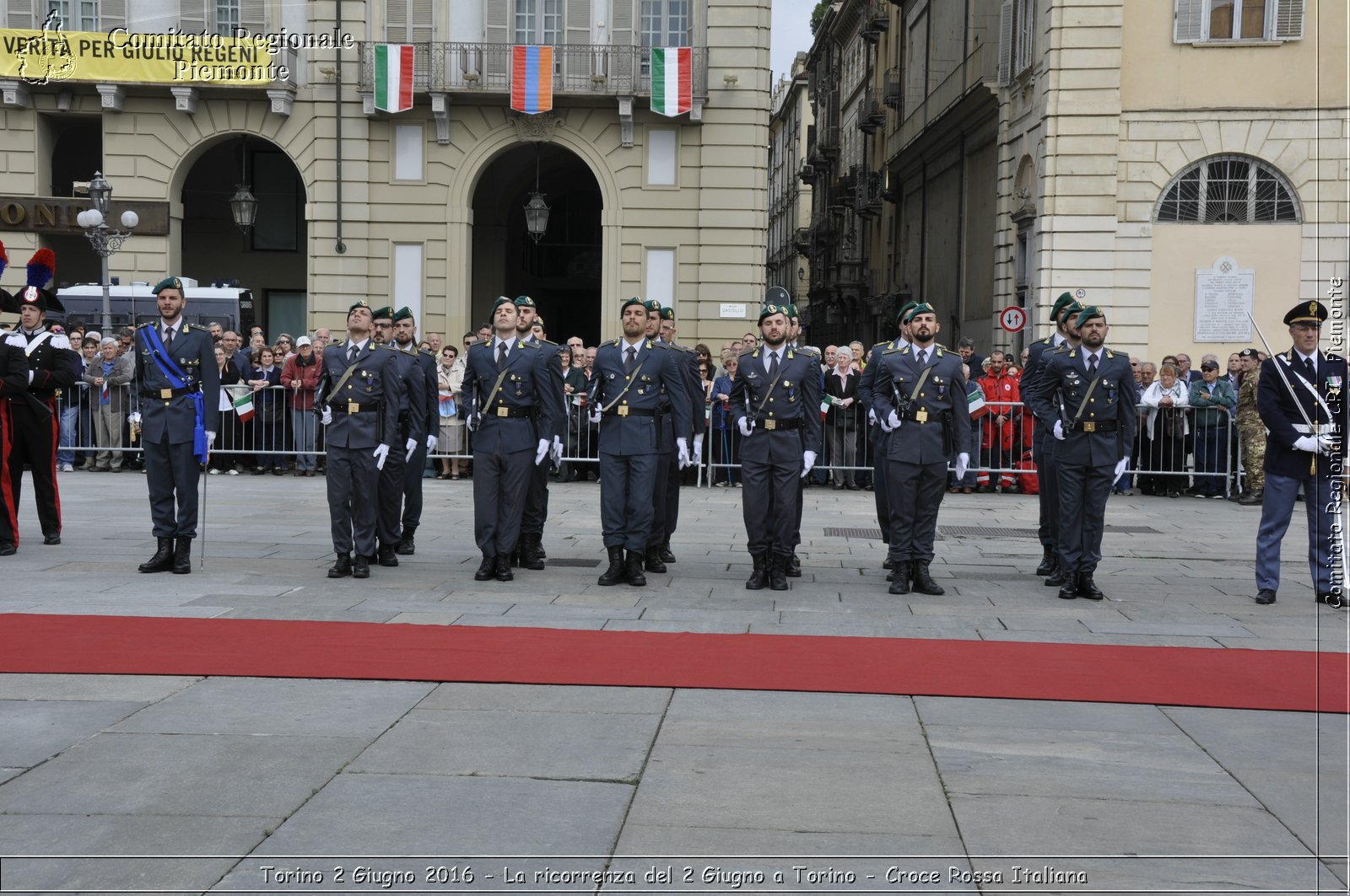 Torino 2 Giugno 2016 - La ricorrenza del 2 Giugno a Torino - Croce Rossa Italiana- Comitato Regionale del Piemonte