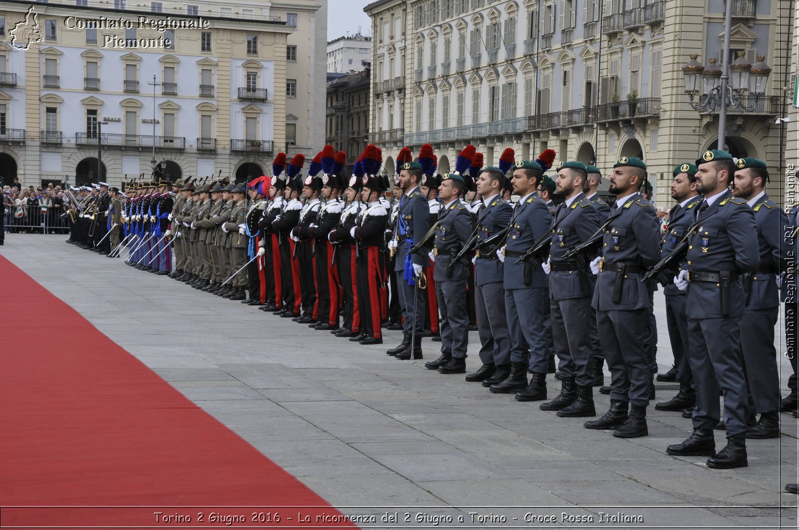 Torino 2 Giugno 2016 - La ricorrenza del 2 Giugno a Torino - Croce Rossa Italiana- Comitato Regionale del Piemonte