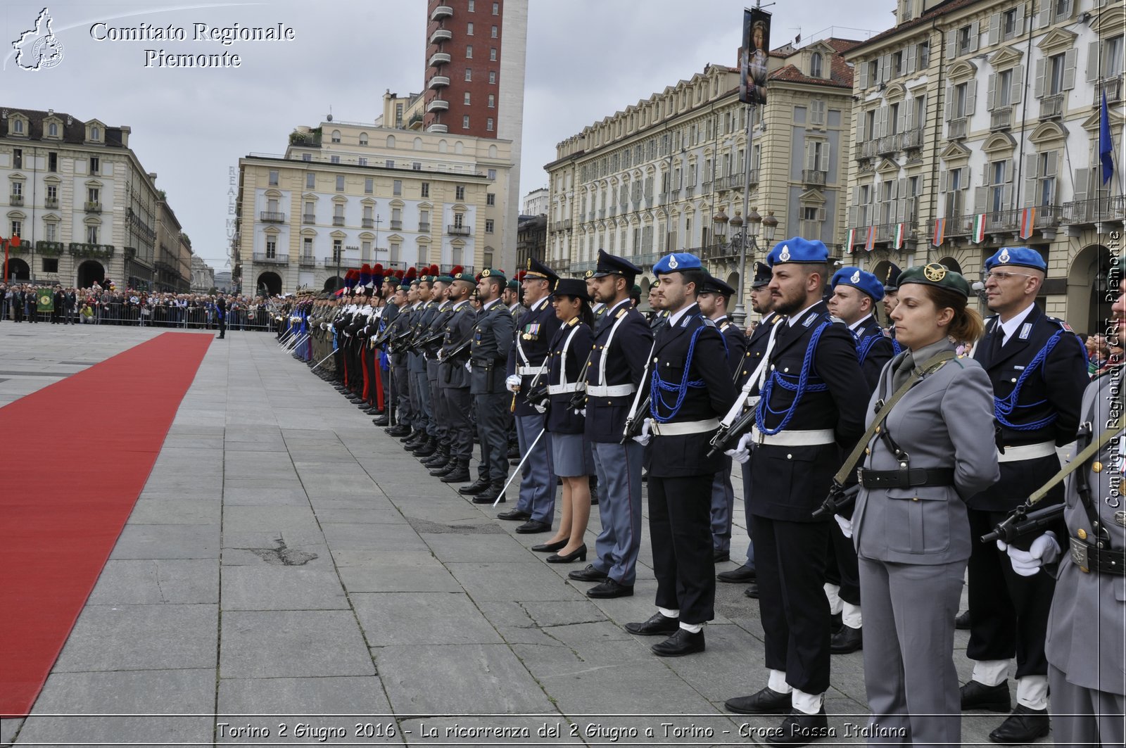 Torino 2 Giugno 2016 - La ricorrenza del 2 Giugno a Torino - Croce Rossa Italiana- Comitato Regionale del Piemonte