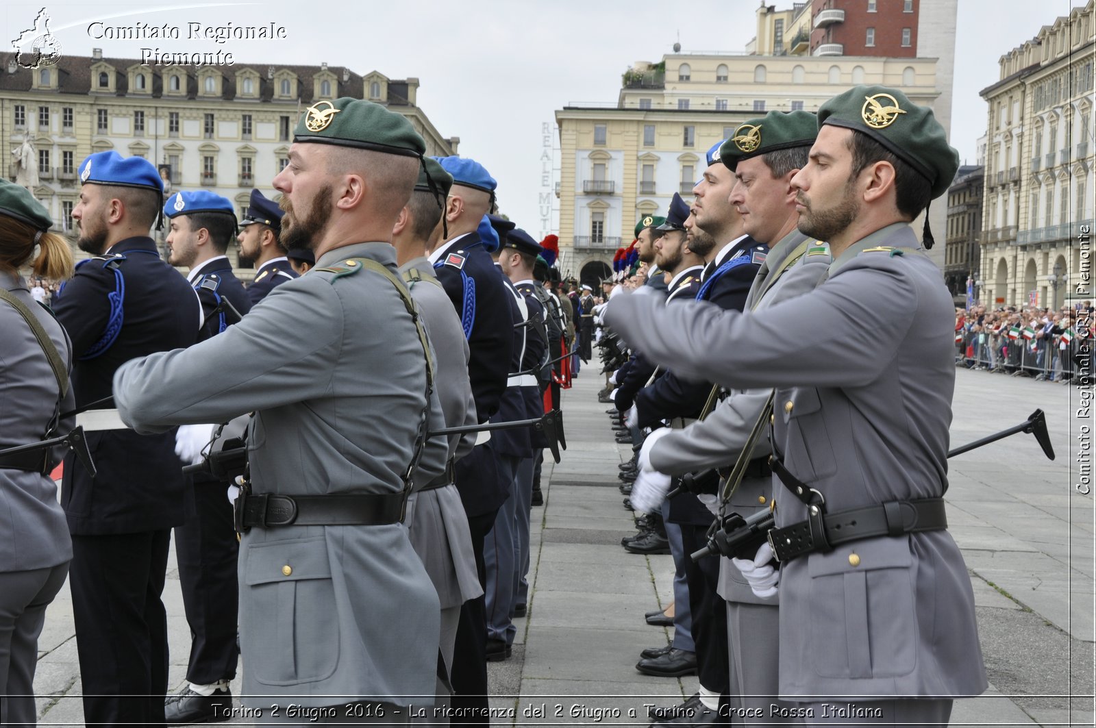 Torino 2 Giugno 2016 - La ricorrenza del 2 Giugno a Torino - Croce Rossa Italiana- Comitato Regionale del Piemonte