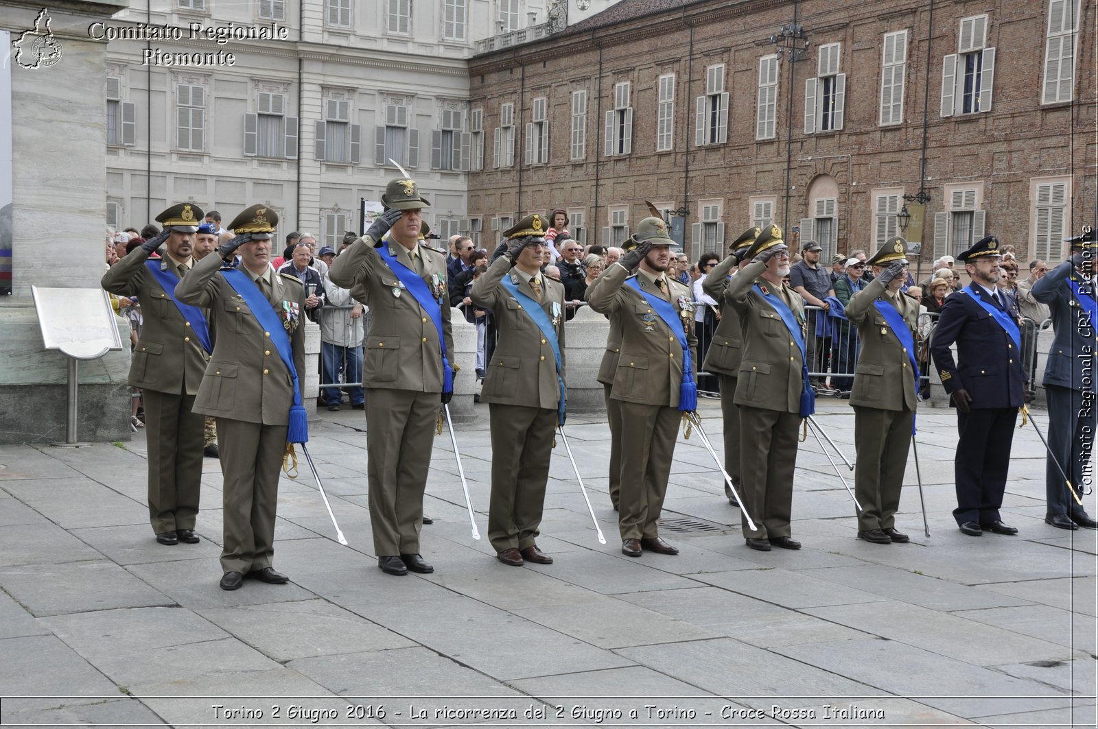 Torino 2 Giugno 2016 - La ricorrenza del 2 Giugno a Torino - Croce Rossa Italiana- Comitato Regionale del Piemonte