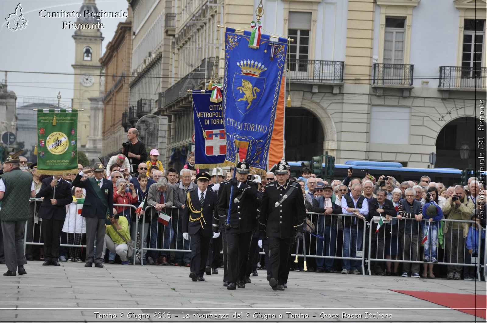 Torino 2 Giugno 2016 - La ricorrenza del 2 Giugno a Torino - Croce Rossa Italiana- Comitato Regionale del Piemonte