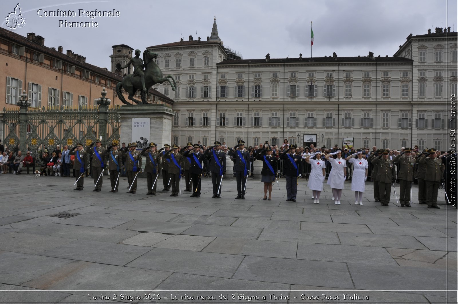 Torino 2 Giugno 2016 - La ricorrenza del 2 Giugno a Torino - Croce Rossa Italiana- Comitato Regionale del Piemonte