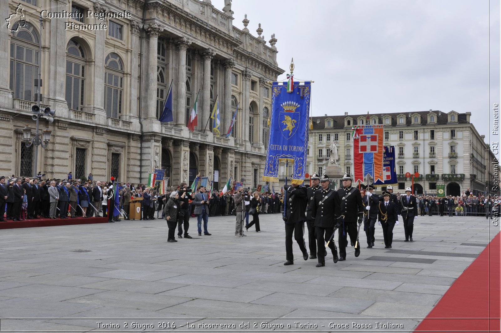 Torino 2 Giugno 2016 - La ricorrenza del 2 Giugno a Torino - Croce Rossa Italiana- Comitato Regionale del Piemonte