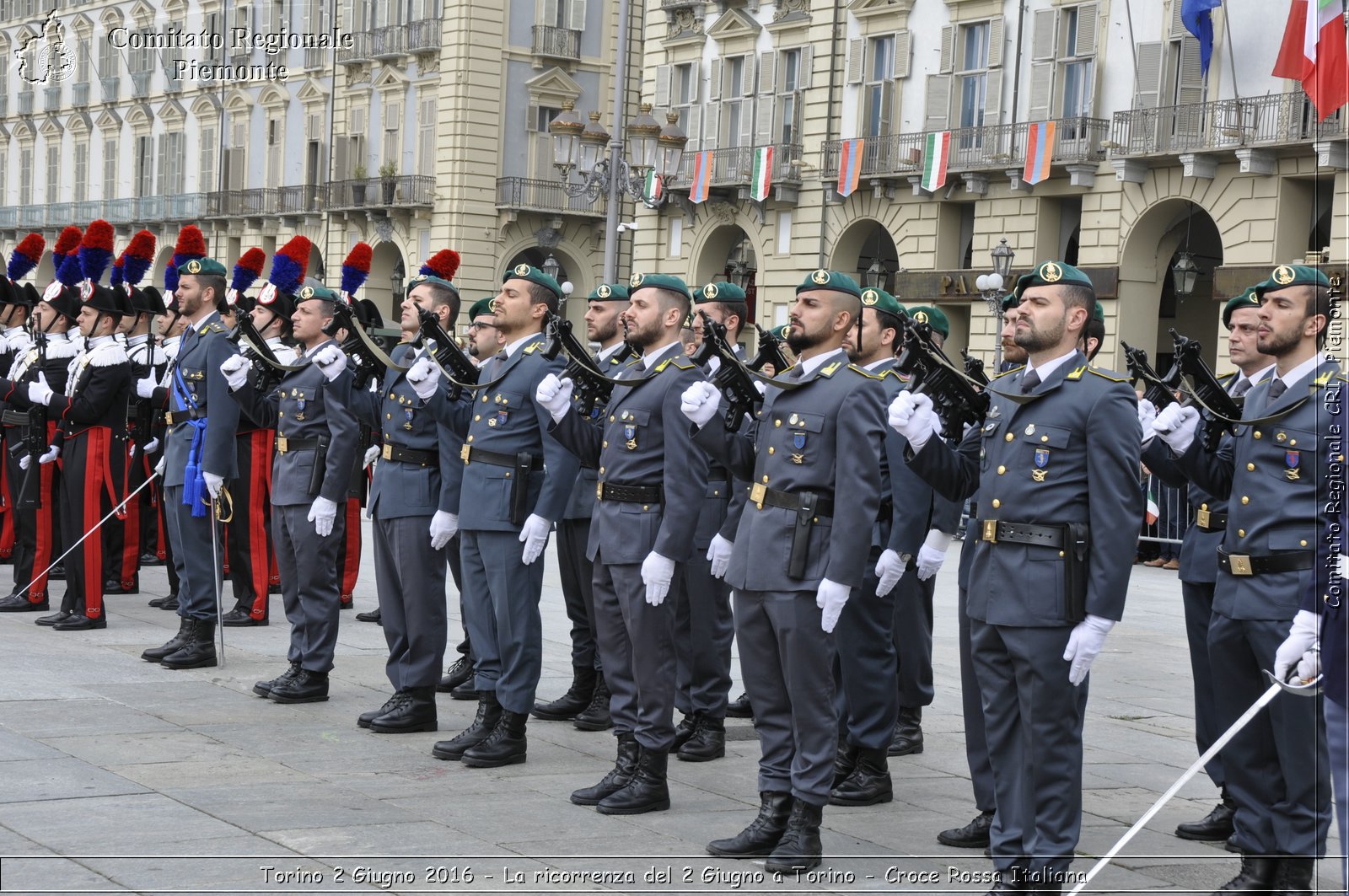 Torino 2 Giugno 2016 - La ricorrenza del 2 Giugno a Torino - Croce Rossa Italiana- Comitato Regionale del Piemonte