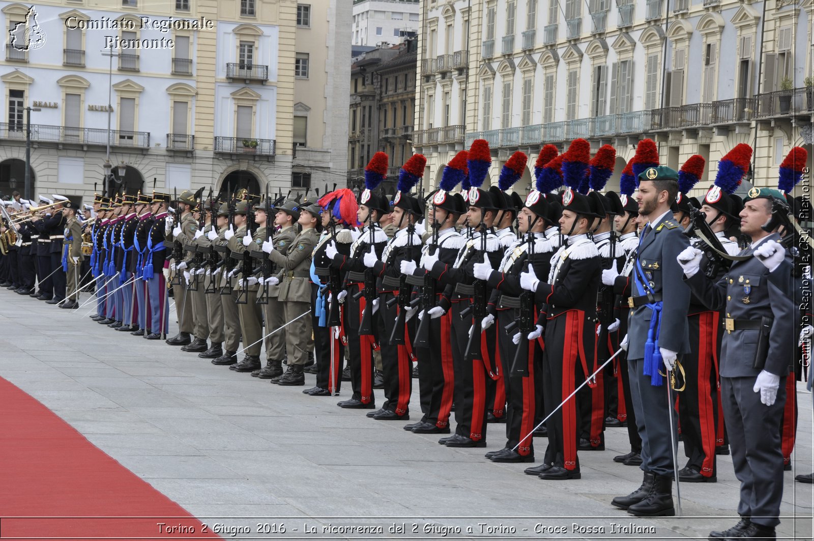 Torino 2 Giugno 2016 - La ricorrenza del 2 Giugno a Torino - Croce Rossa Italiana- Comitato Regionale del Piemonte