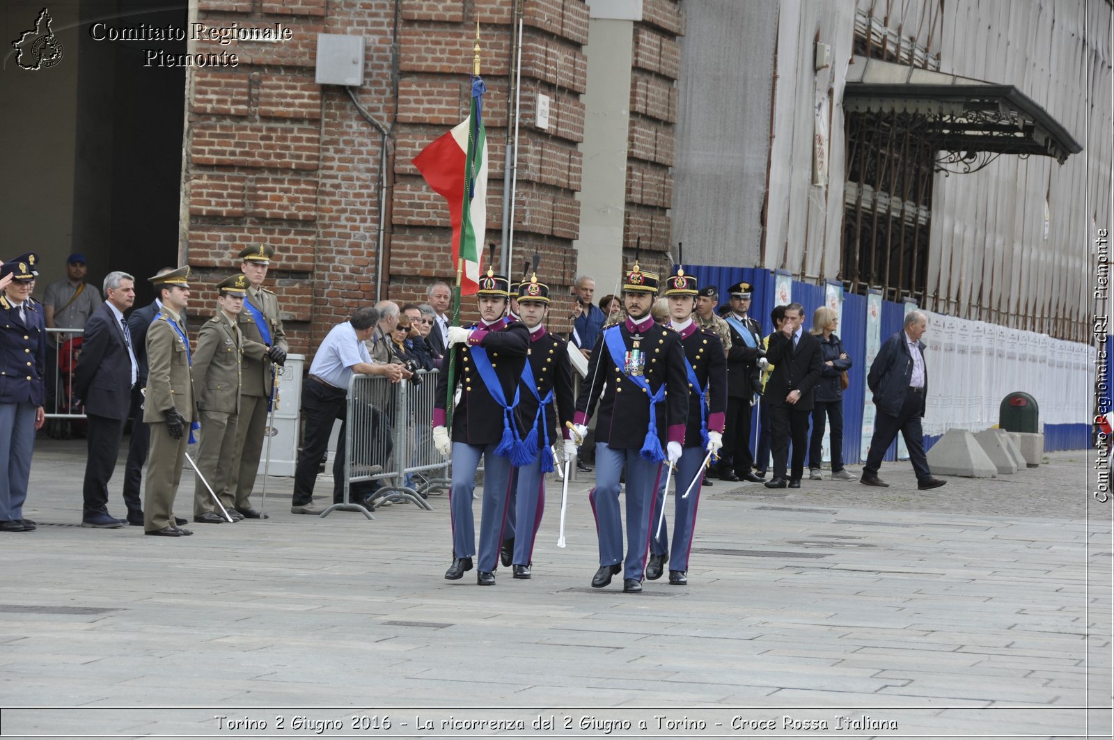 Torino 2 Giugno 2016 - La ricorrenza del 2 Giugno a Torino - Croce Rossa Italiana- Comitato Regionale del Piemonte