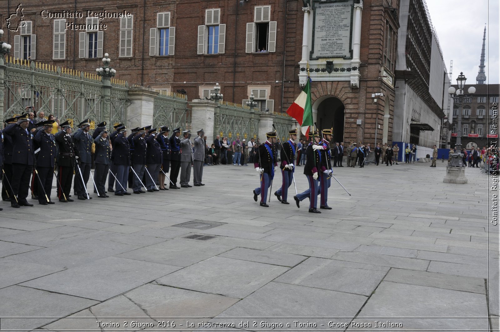 Torino 2 Giugno 2016 - La ricorrenza del 2 Giugno a Torino - Croce Rossa Italiana- Comitato Regionale del Piemonte