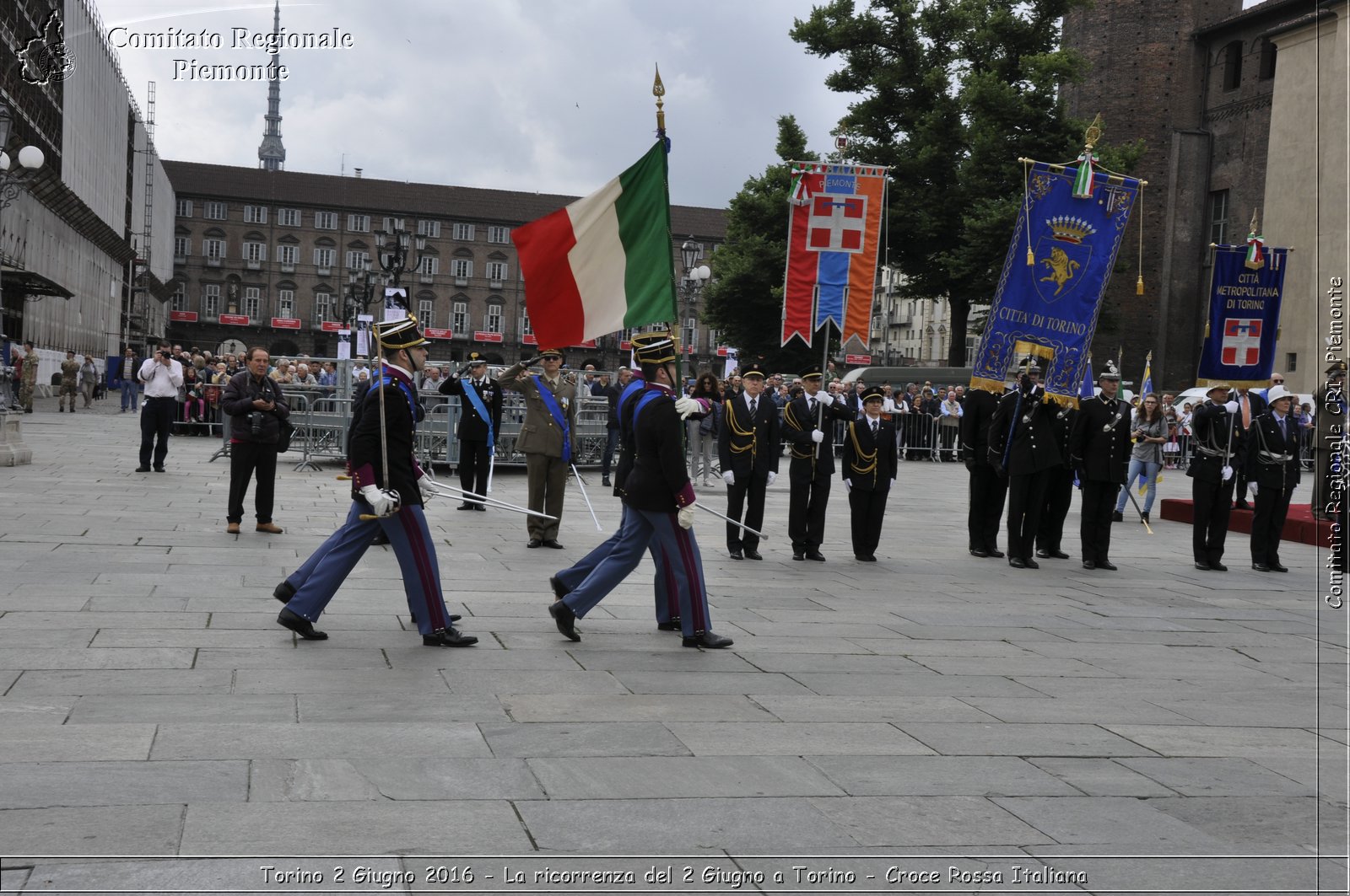 Torino 2 Giugno 2016 - La ricorrenza del 2 Giugno a Torino - Croce Rossa Italiana- Comitato Regionale del Piemonte