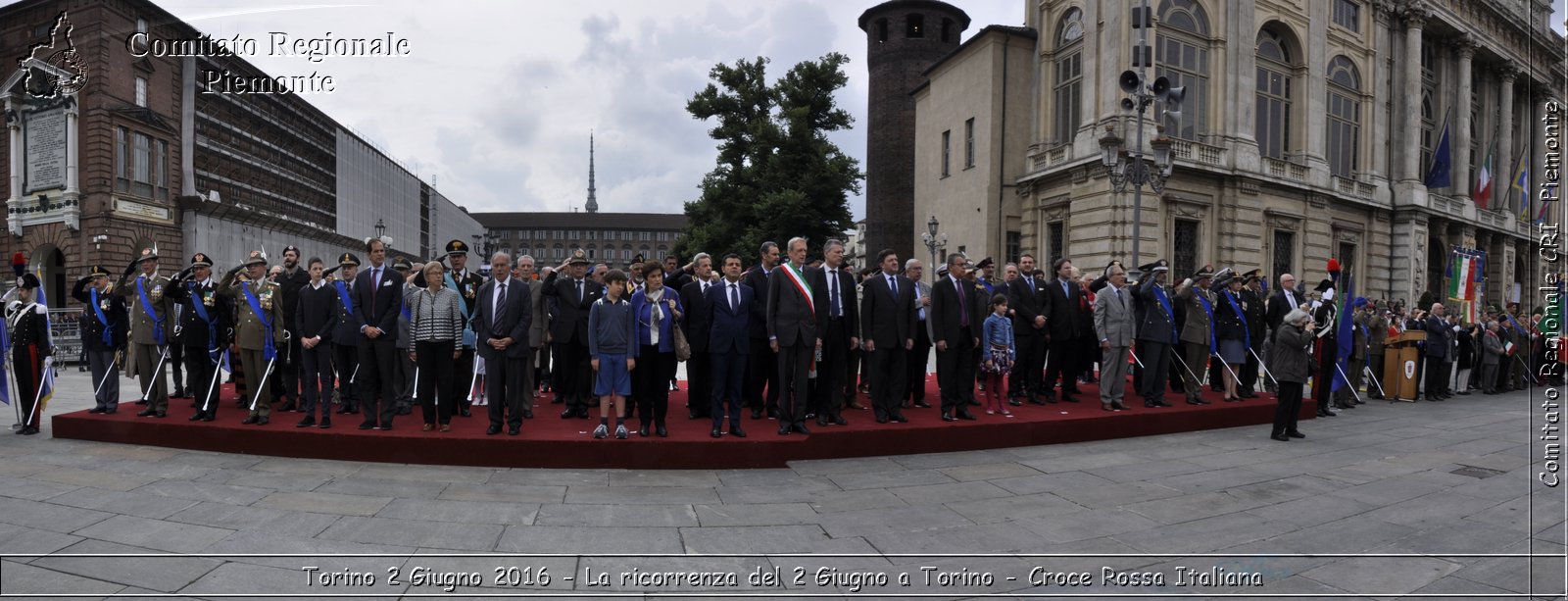 Torino 2 Giugno 2016 - La ricorrenza del 2 Giugno a Torino - Croce Rossa Italiana- Comitato Regionale del Piemonte