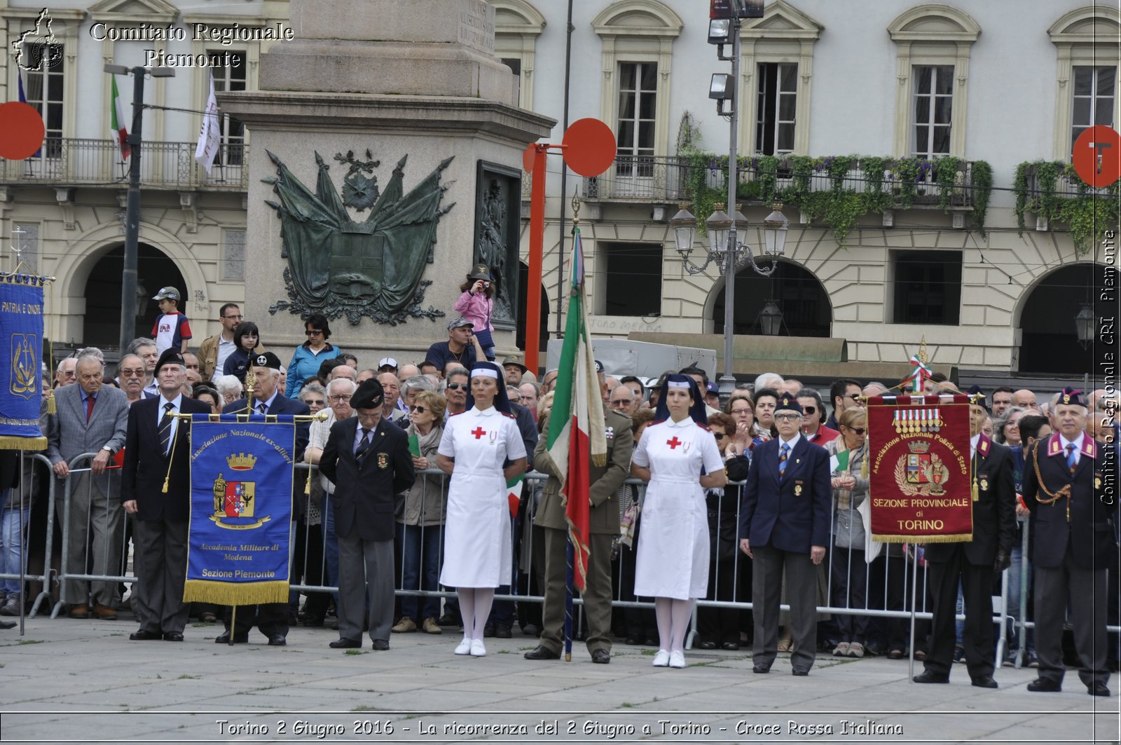 Torino 2 Giugno 2016 - La ricorrenza del 2 Giugno a Torino - Croce Rossa Italiana- Comitato Regionale del Piemonte